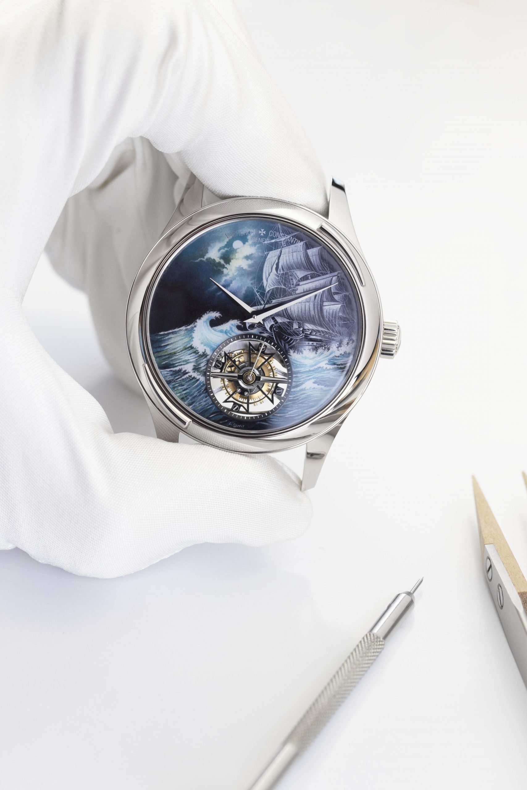 Vacheron Constantin Les Royaumes Aquatiques? Les Cabinotiers Minute Repeater Tourbillon C Flying Dutchman 6540C/000G- 034C Replica 6