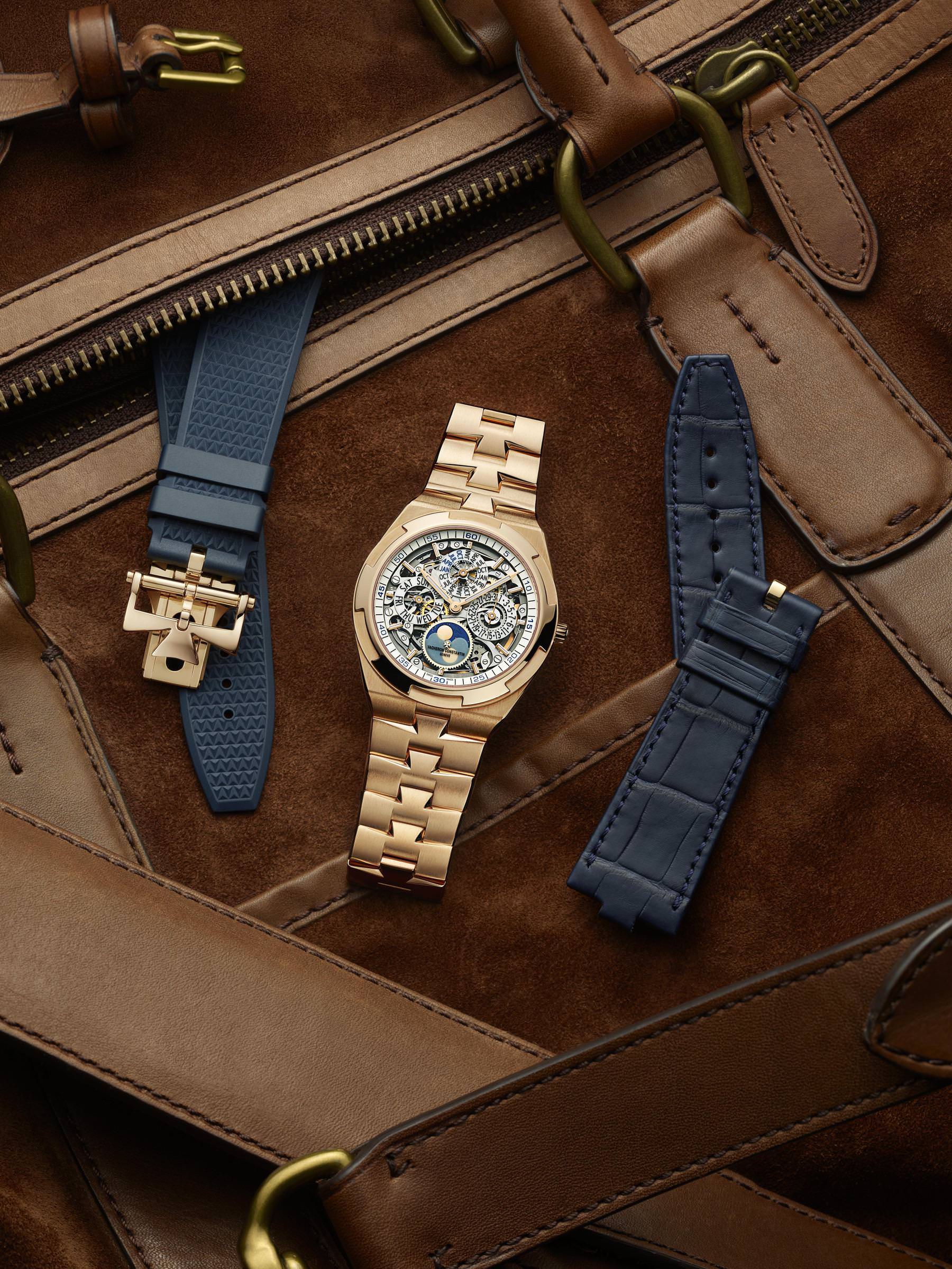 IMG_9081 Vacheron Constantin Overseas Perpetual Calendar Ultra-Thin Skeleton 4300V/120R-B547 Replica 6