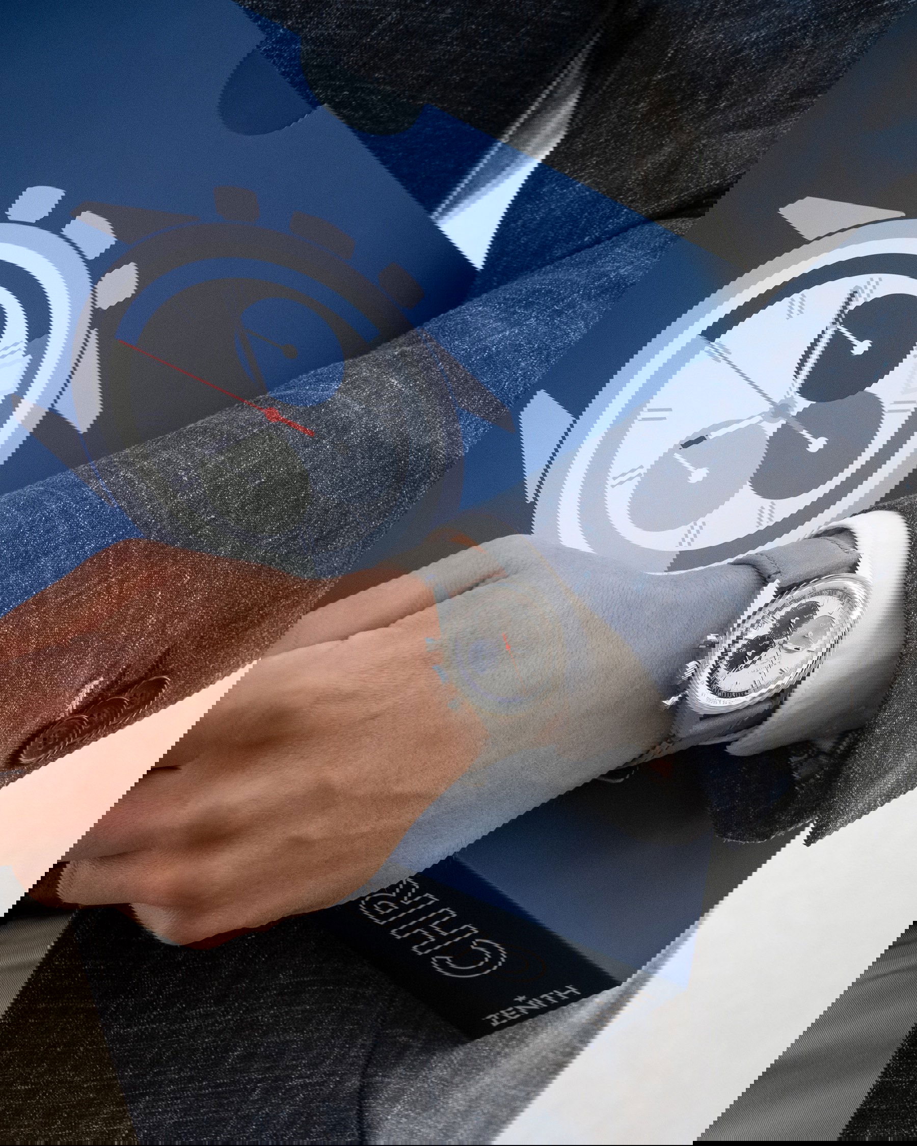 IMG_9081 Zenith Chronomaster Original Ecommerce Edition 03.3200.3600/34.C869 Replica 6