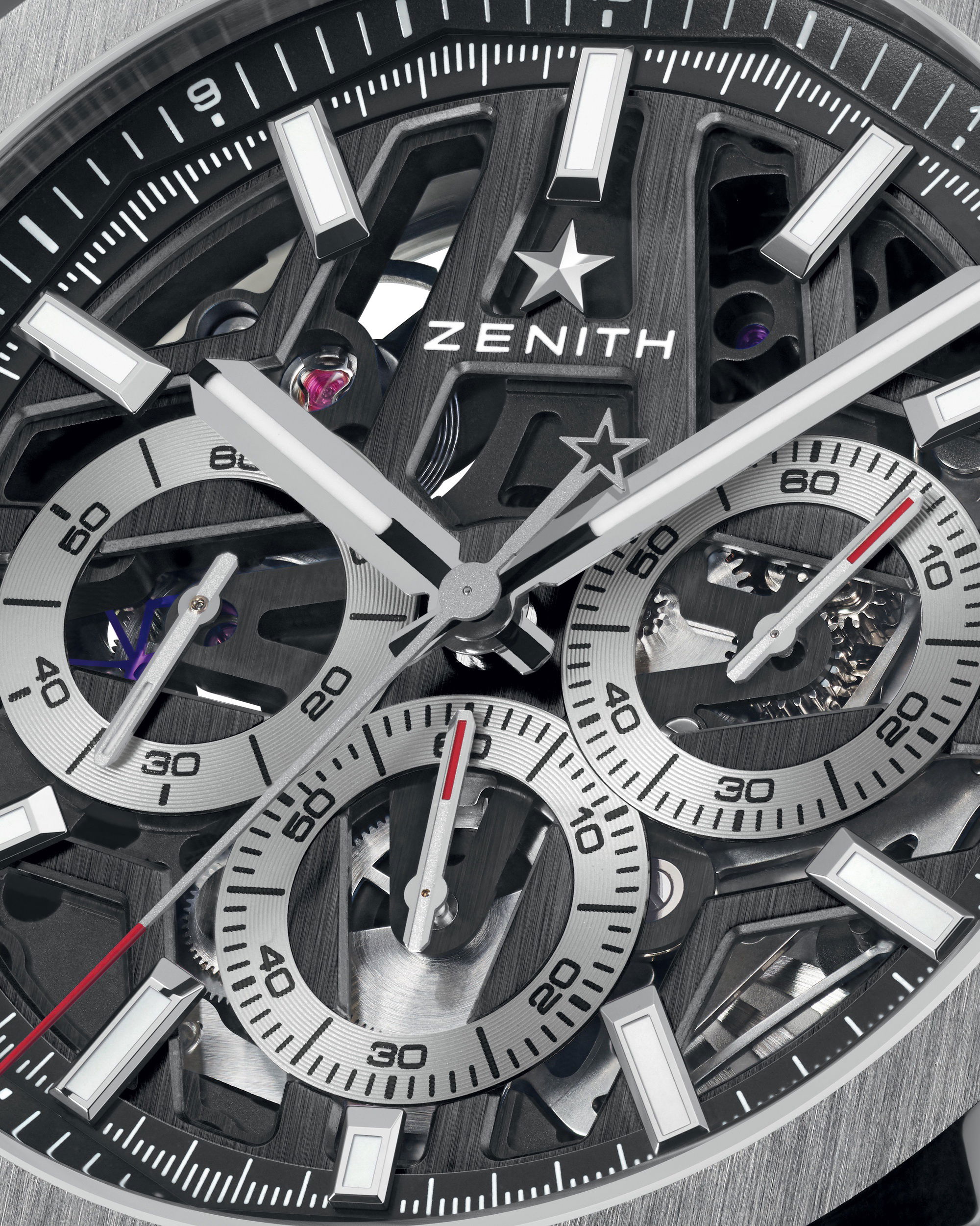 IMG_9081 Zenith DEFY Skyline Chronograph Skeleton 03.9500.3600/78.I001 Replica 6