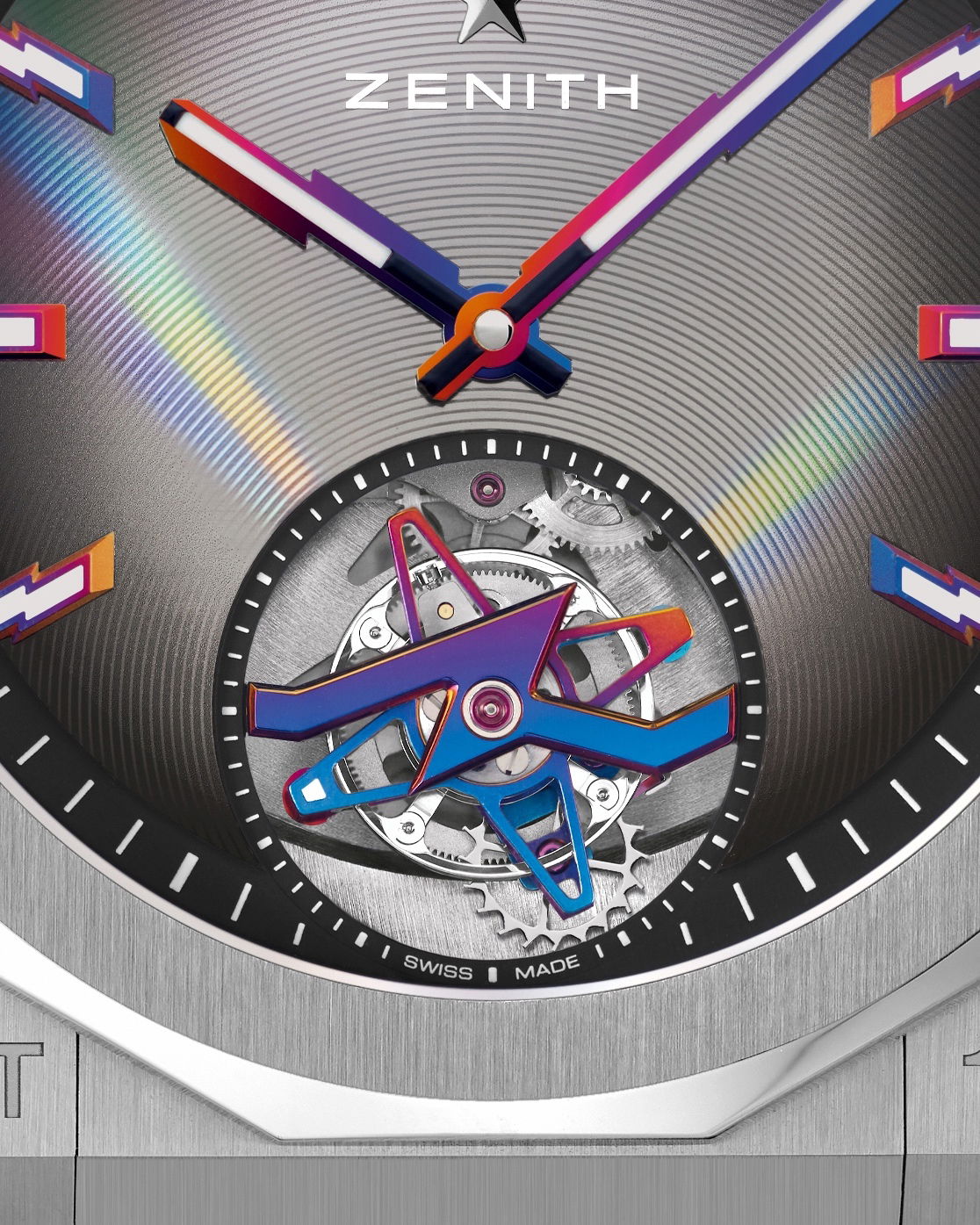 IMG_9081 Zenith Defy Skyline Tourbillon 41 Felipe Pantone Edition 03.9301.3630/49.I001 Replica 6