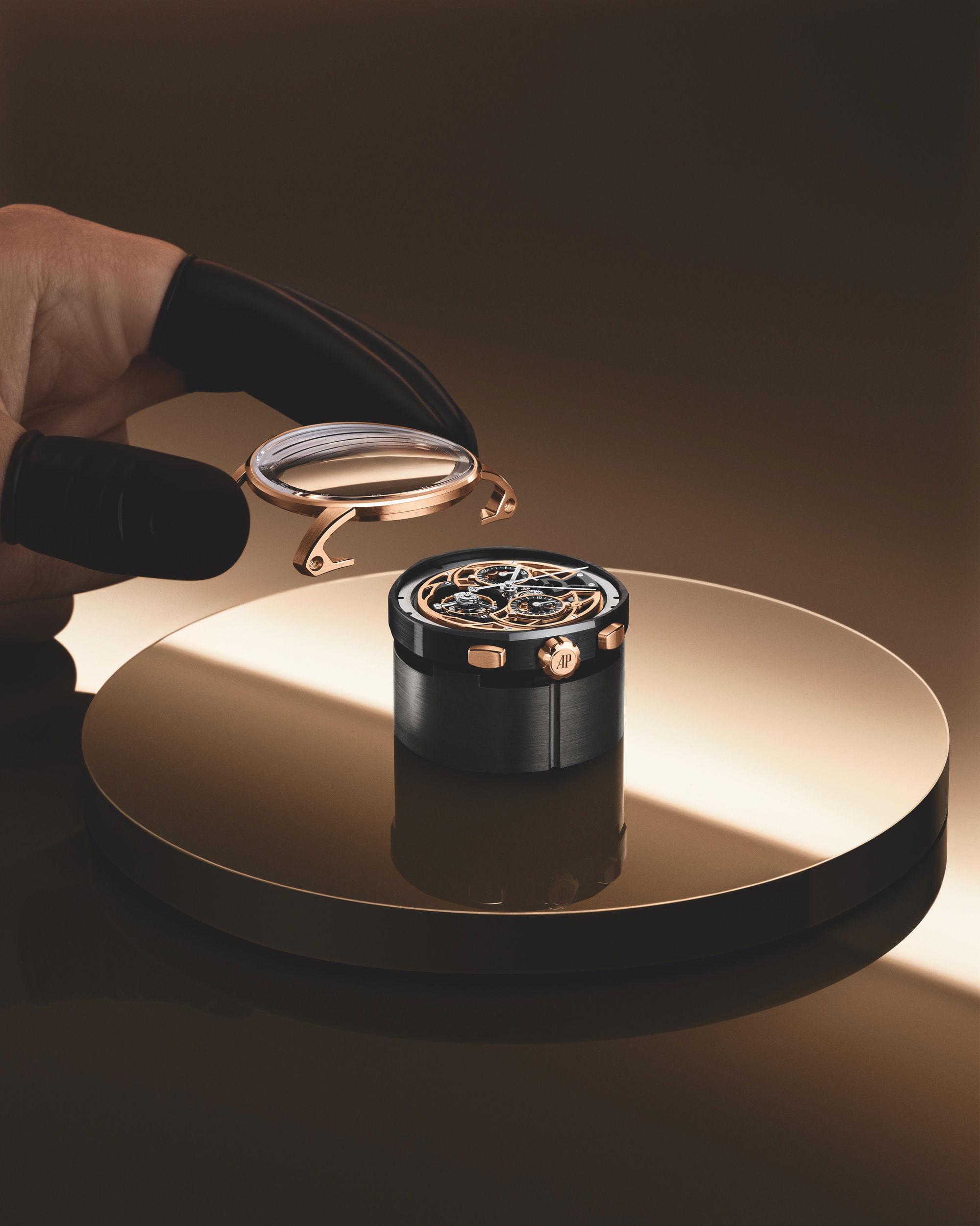 Audemars Piguet Code 11.59 by Audemars Piguet Selfwinding Flying Tourbillon Chronograph 26399NR.OO.D002KB.01 Replica 7