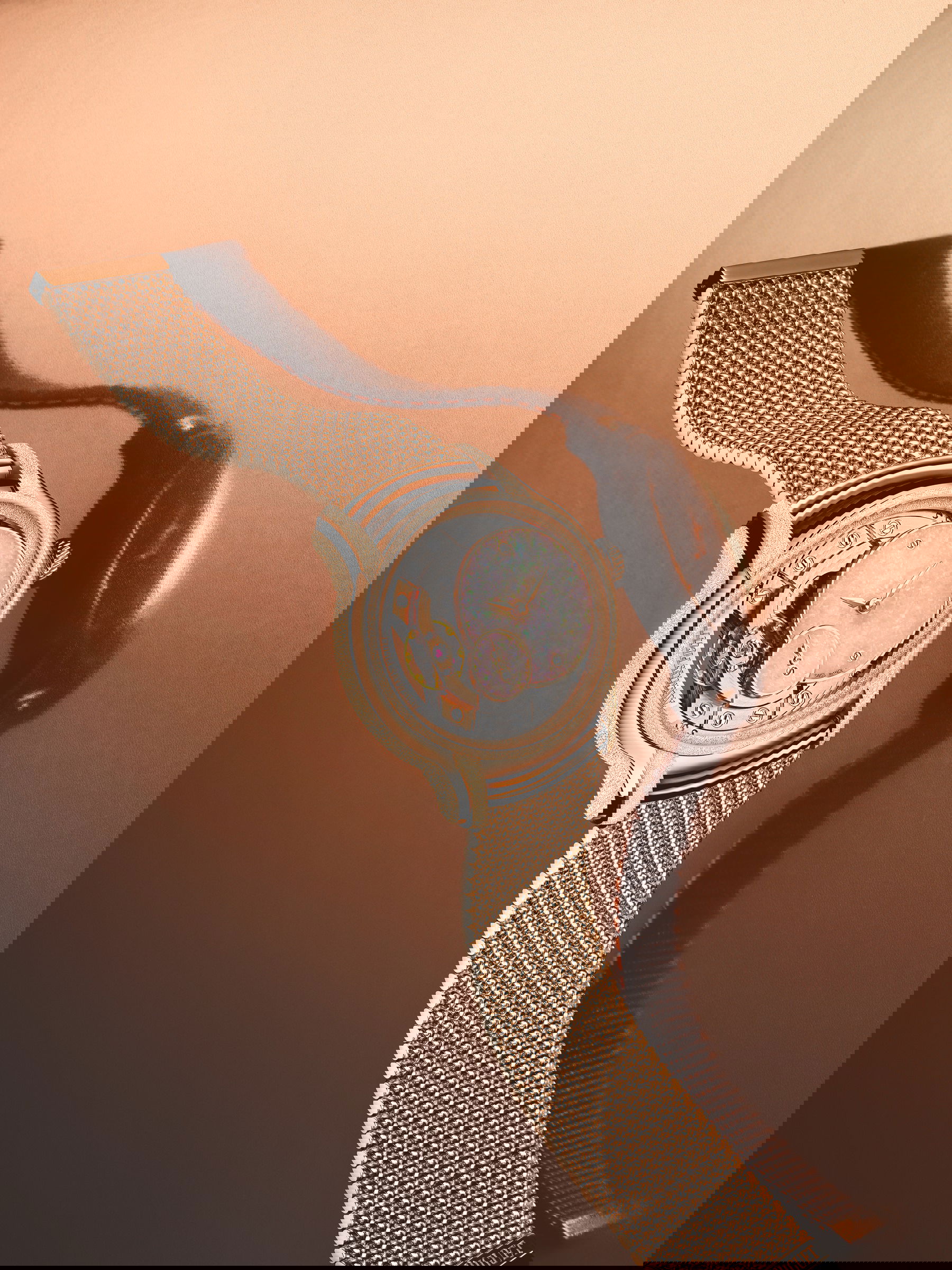 IMG_9081 Audemars Piguet Millenary Frosted Gold Opal Dial 77244OR.GG.1272OR.01 Replica 7