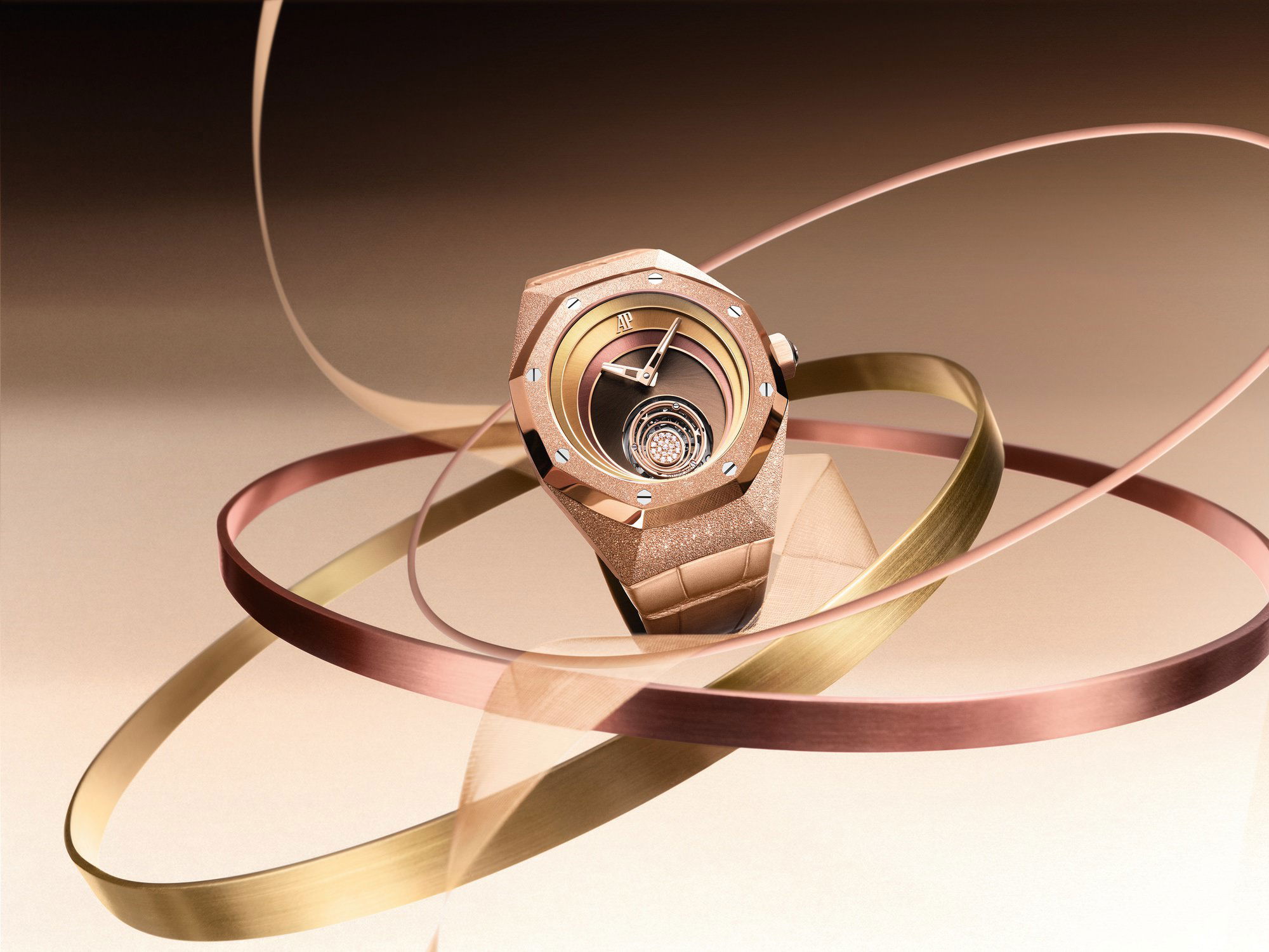 IMG_9081 Audemars Piguet Royal Oak Concept Flying Tourbillon “Tamara Ralph” Limited Edition 26630OR.GG.D626CR.01 Replica 7