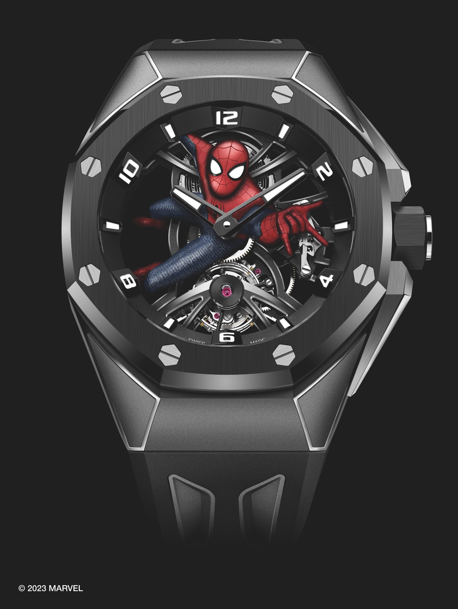 Audemars Piguet Royal Oak Concept Tourbillon Spider-Man 26631IO.OO.D002CA.01 Replica 7