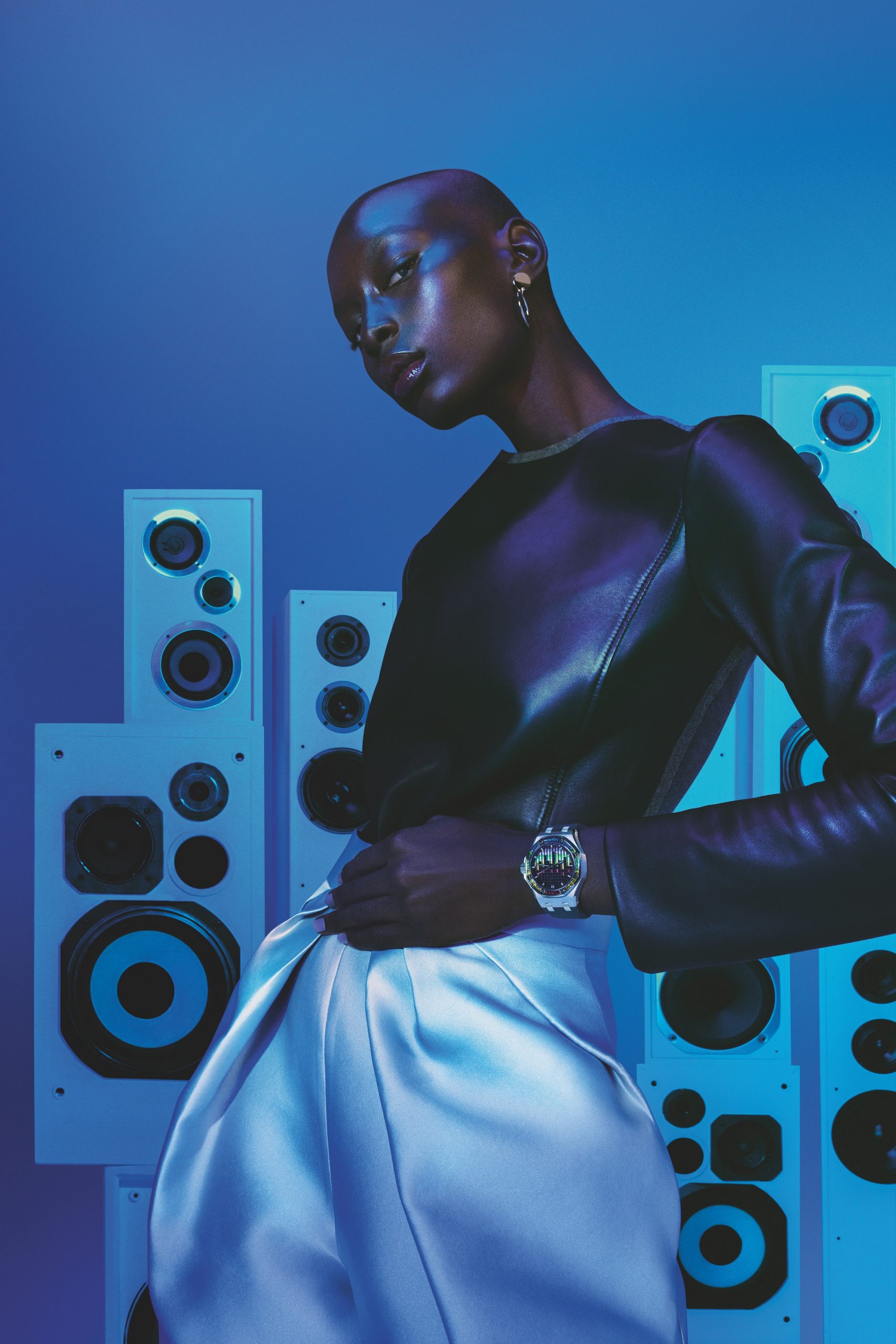 IMG_9081 Audemars Piguet Royal Oak Offshore Selfwinding Music Edition 77601BC.YY.D343CA.01 Replica 7