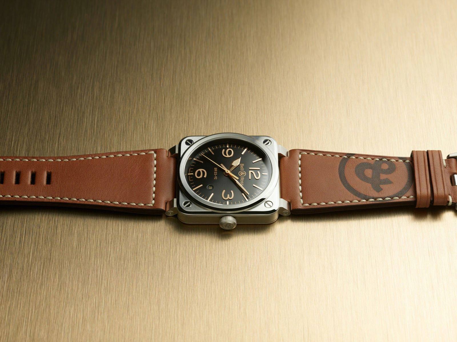 IMG_9081 Bell & Ross BR 03-92 Golden Heritage BR0392-GH-ST/SCA Replica 7