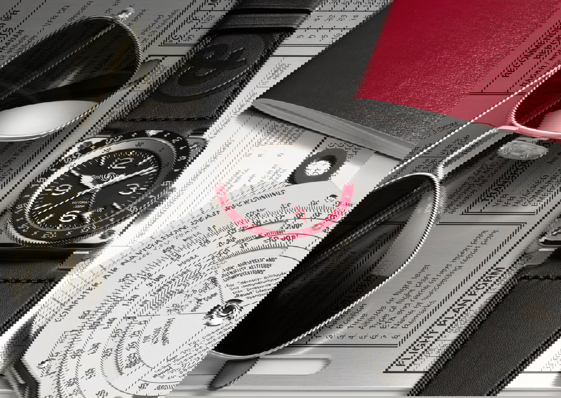 Bell & Ross BR 03-93 GMT BR0393-BL-ST/SCA Replica 7