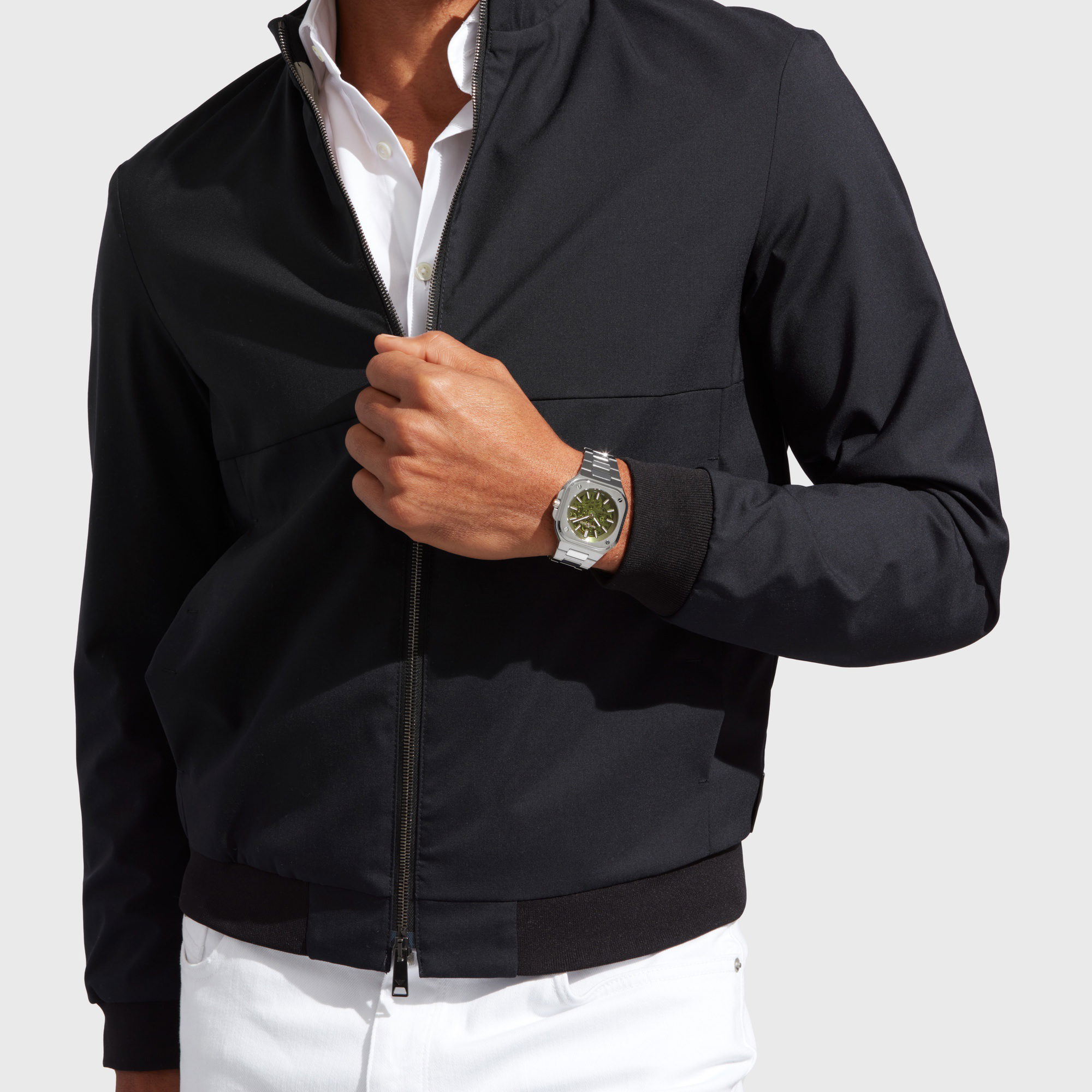 Bell & Ross BR 05 Skeleton Green BR05A-GN-SKST/SST Replica 7