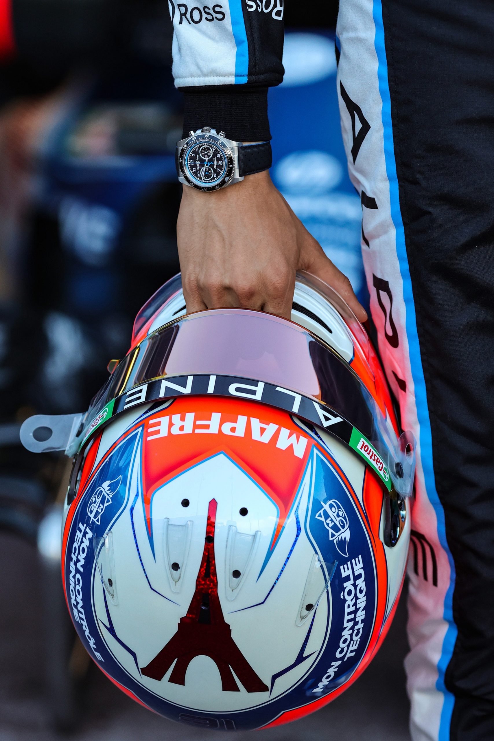 Bell & Ross BR V3-94 A521 BRV394-A521/SCA Replica 7