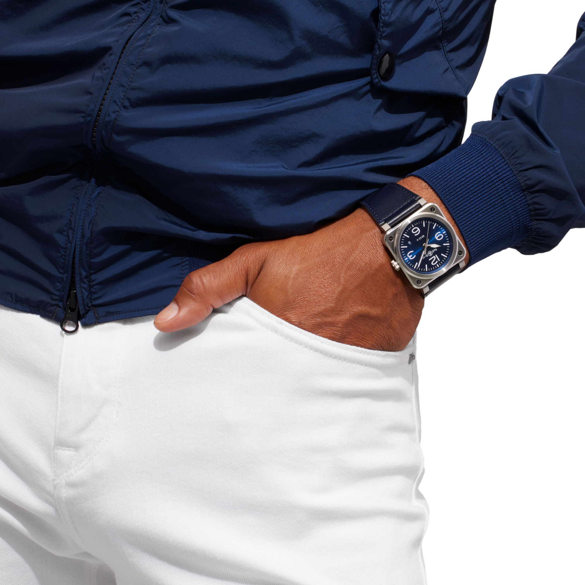 IMG_9081 Bell & Ross BR 03 Blue Steel BR03A-BLU-ST/SCA Replica 7