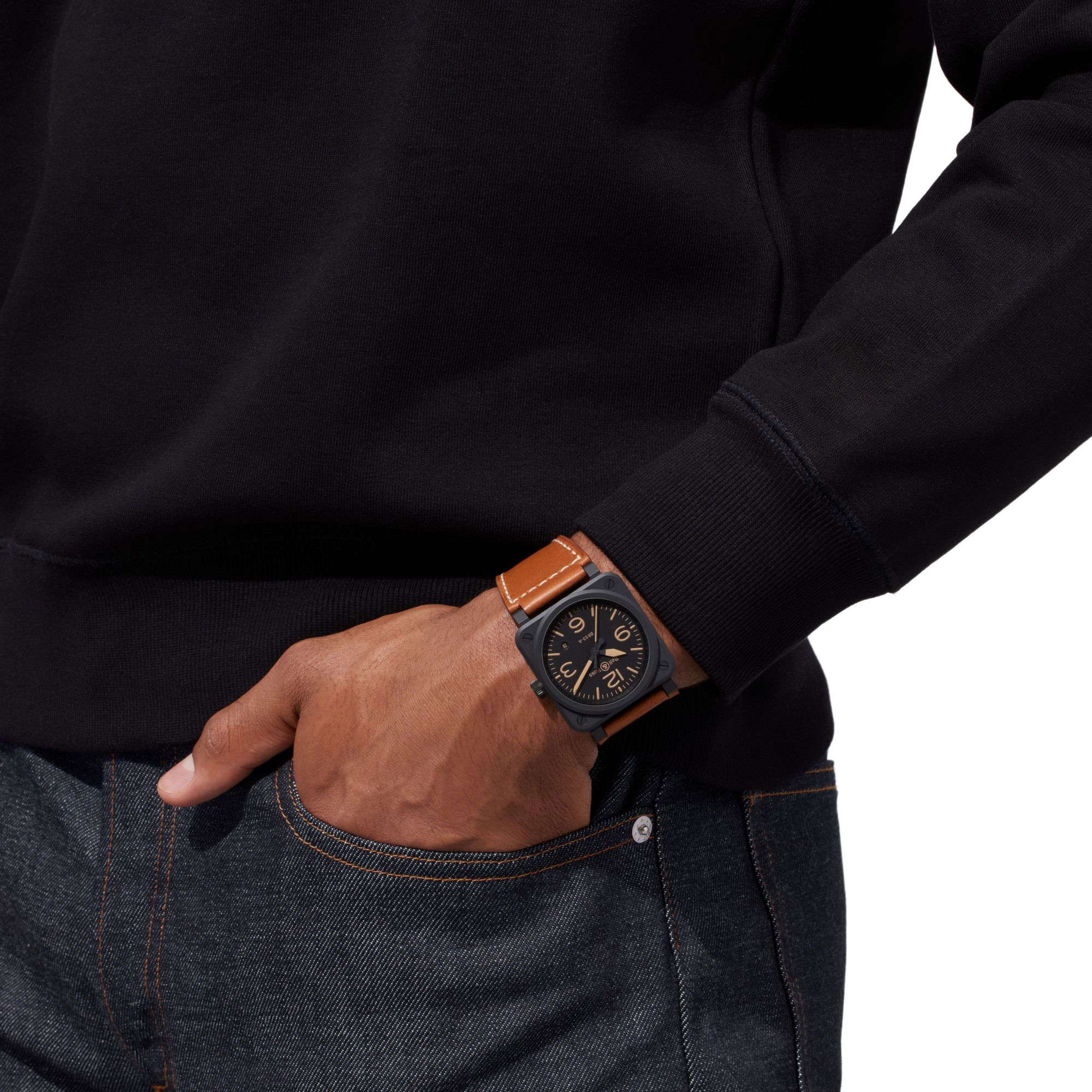 IMG_9081 Bell & Ross BR 03 Heritage BR03A-HER-CE/SCA Replica 7