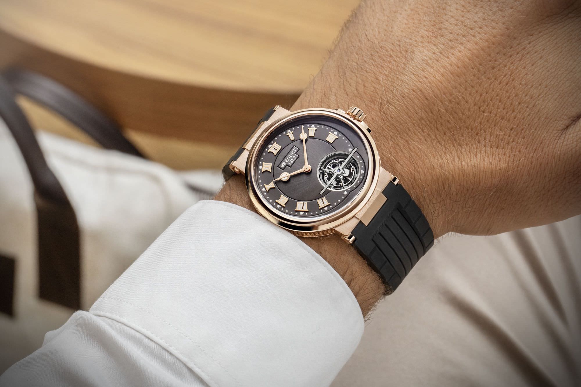 Breguet Marine Tourbillon 5577 5577BR/G2/5WV Replica 7