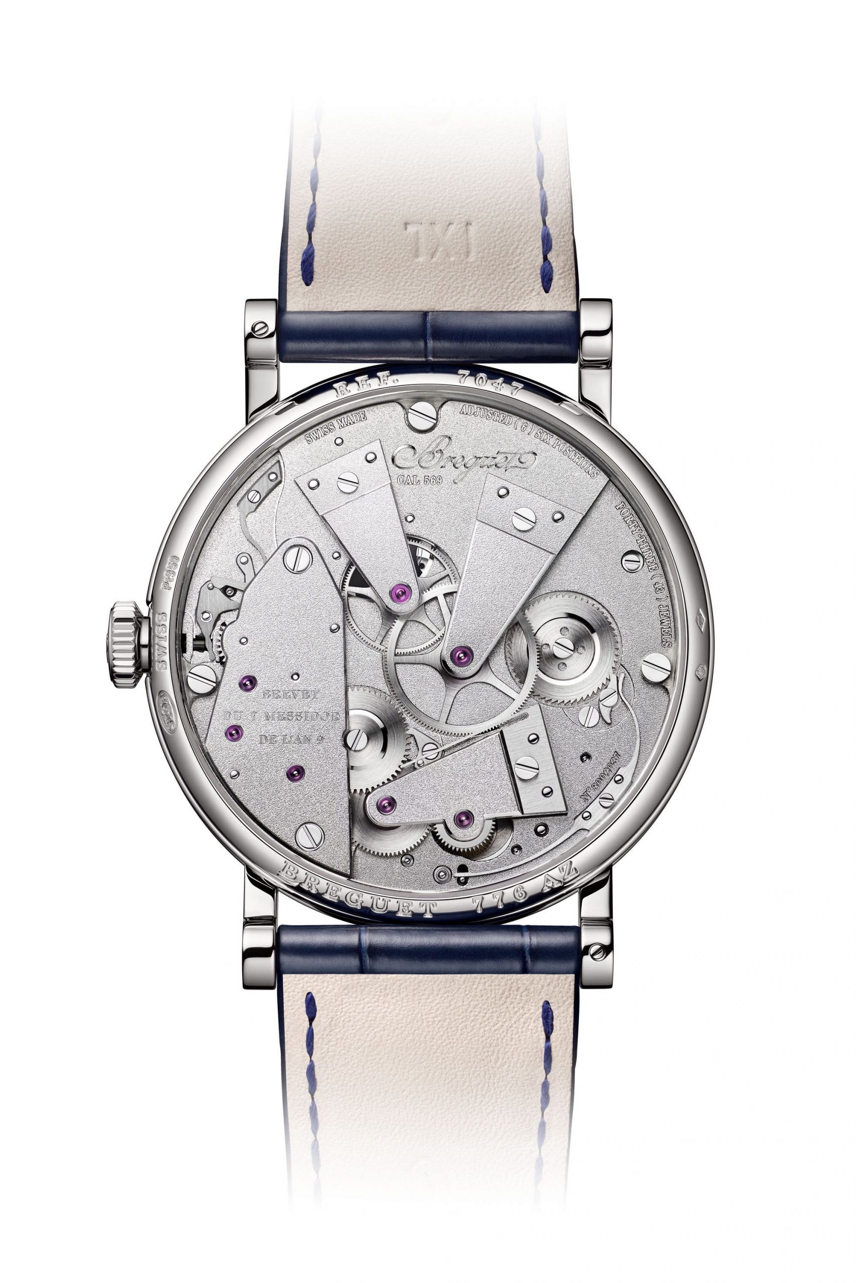 Breguet Tradition Tourbillon 7047 7047PT/1Y/9ZU Replica 7