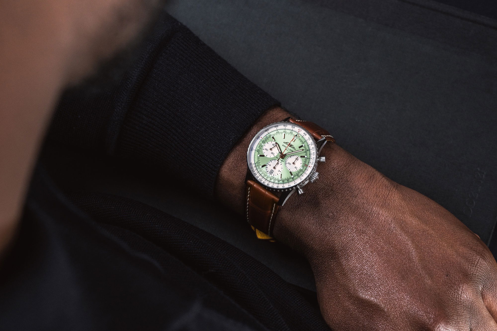 IMG_9081 Breitling Navitimer B01 Chronograph 41 AB0139211L1P1 Replica 7