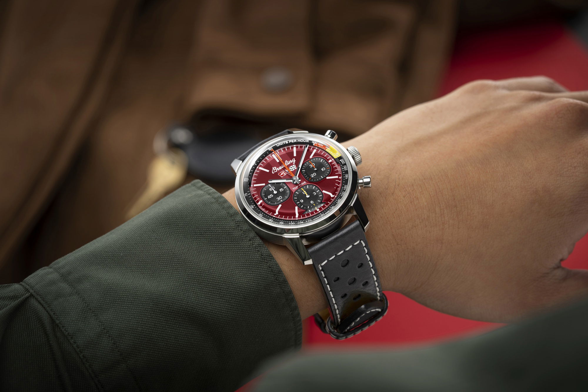 Breitling Top Time B01 Chevrolet Corvette AB01761A1K1X1 Replica 7