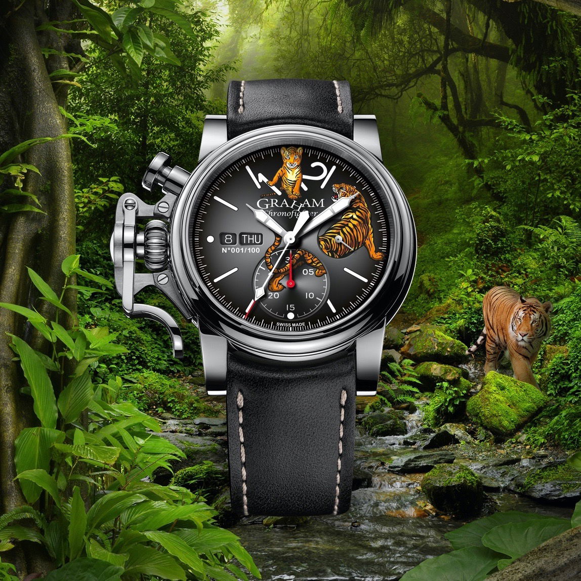 IMG_9081 Graham Chronofighter Vintage Ltd Tiger 2CVAS.B31A Replica 7