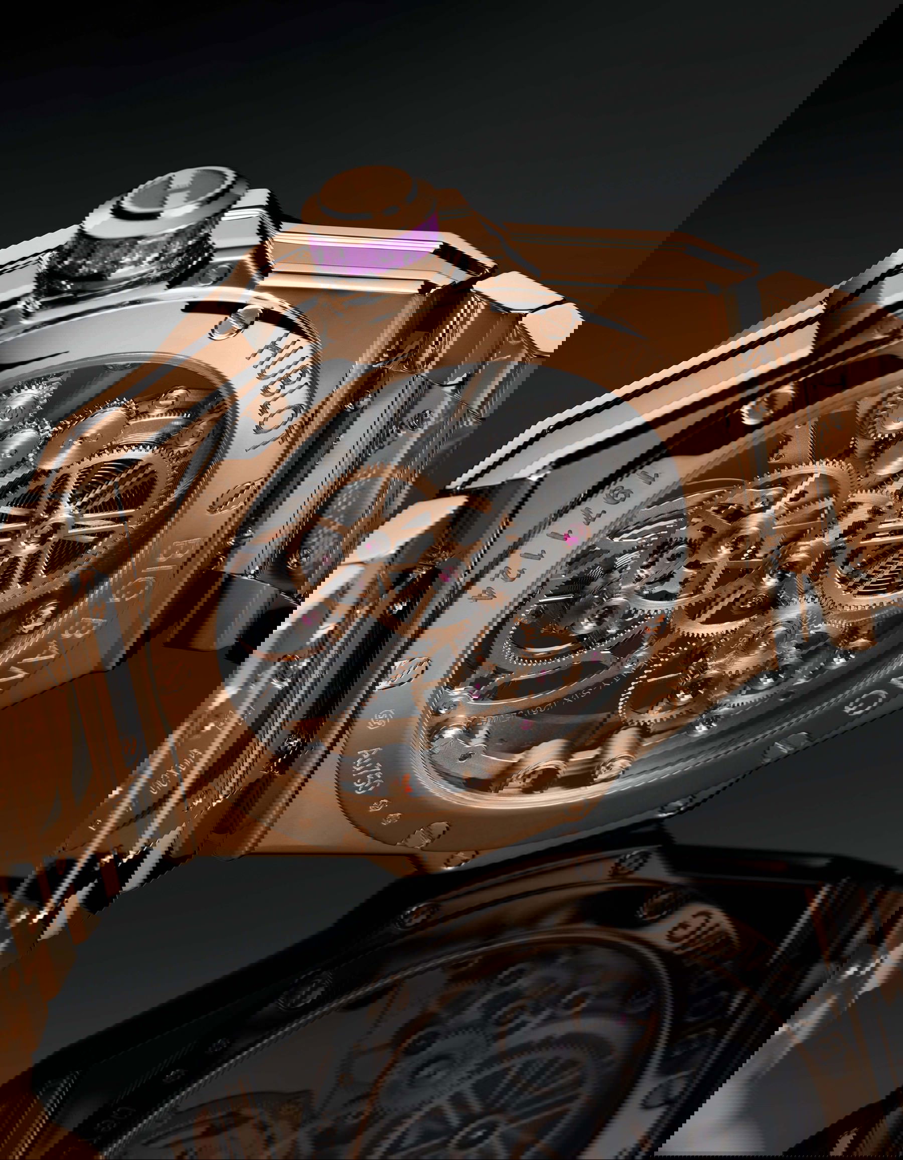 Hublot Big Bang Integral Tourbillon Rainbow 455.OX.9900.OX.9999 Replica 7