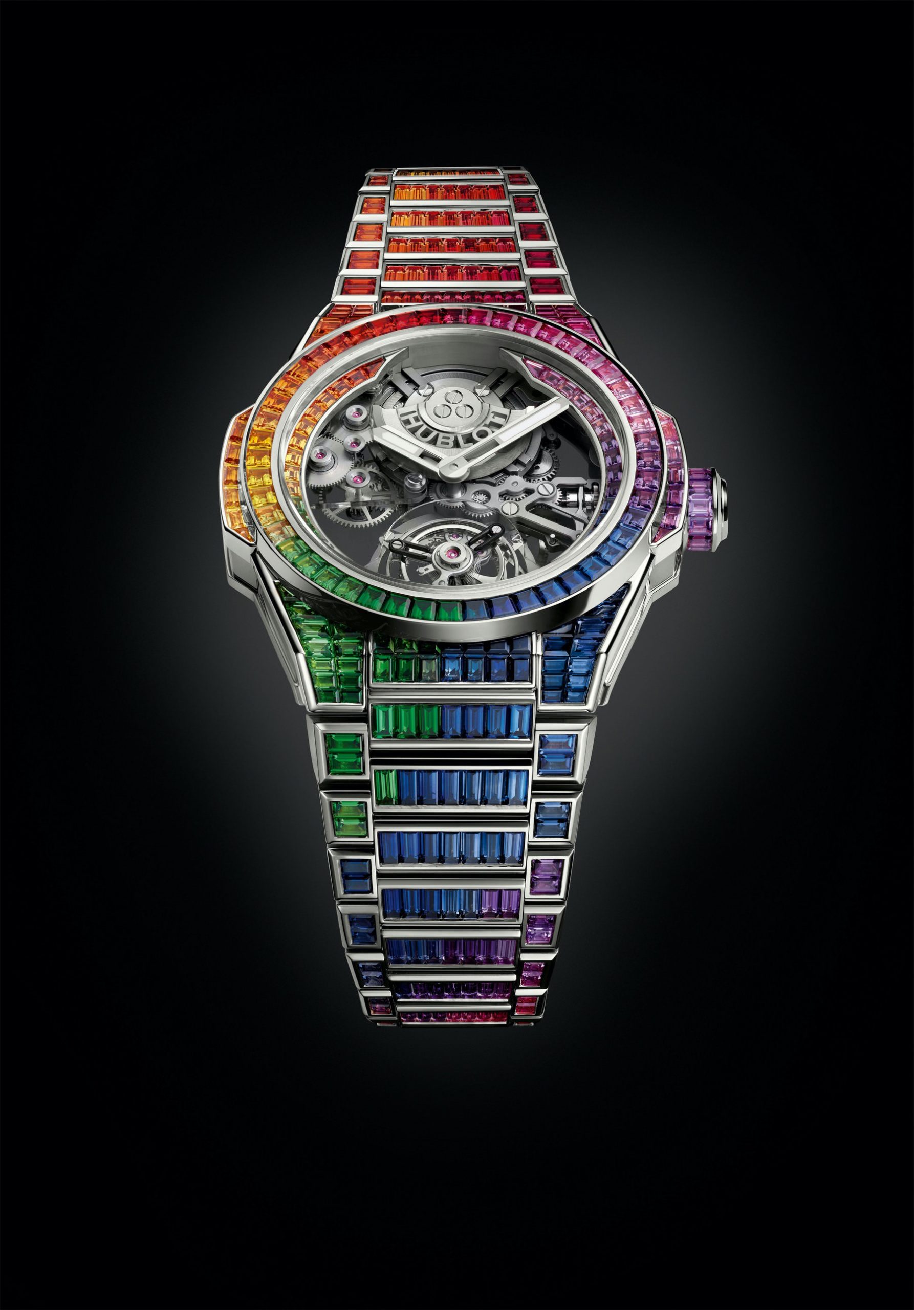 IMG_9081 Hublot Big Bang Integral Tourbillon Rainbow 455.WX.9900.WX.9999 Replica 7
