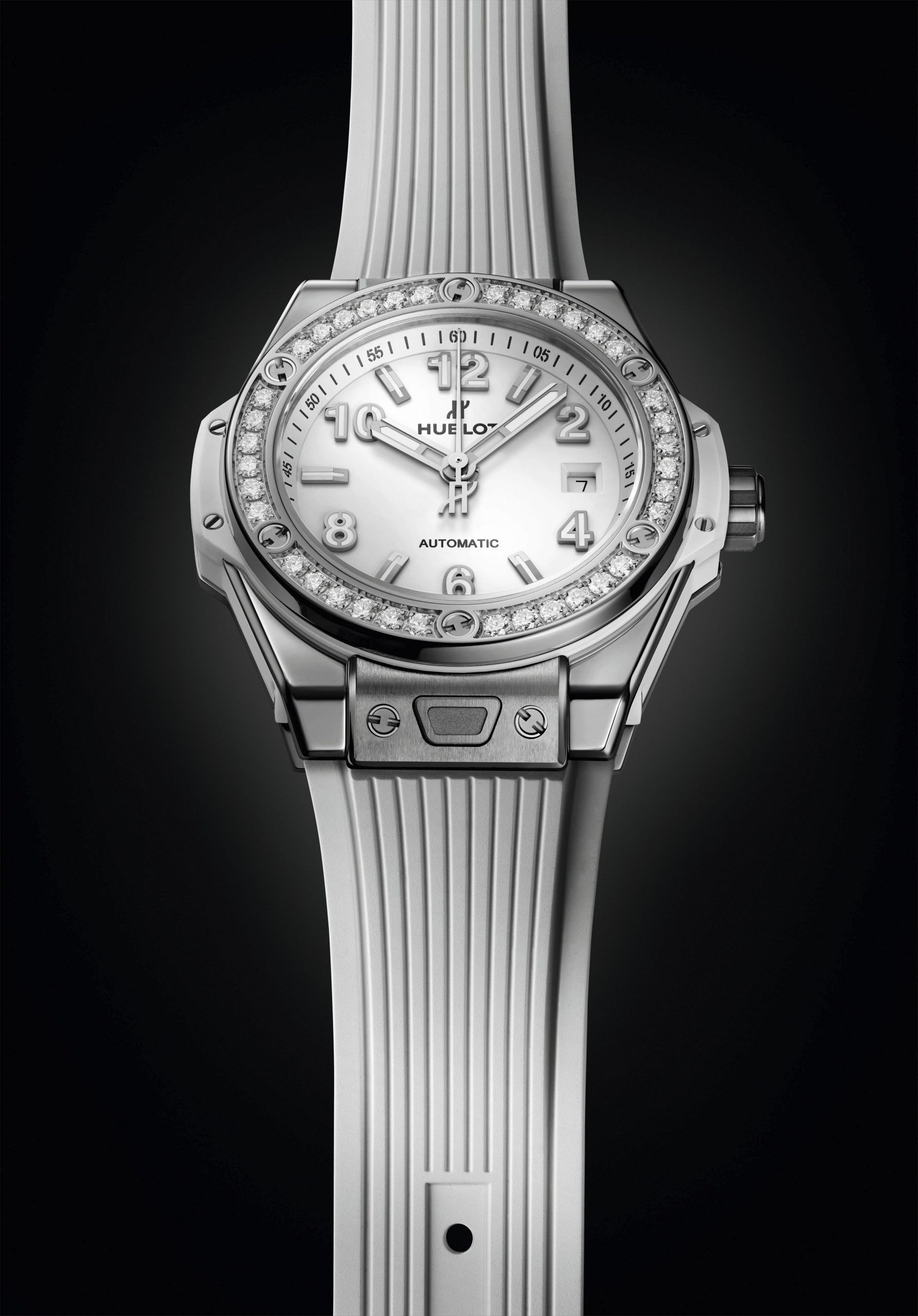 Hublot Big Bang One Click Steel White Diamond 33mm 485.SE.2010.RW.1204 Replica 7