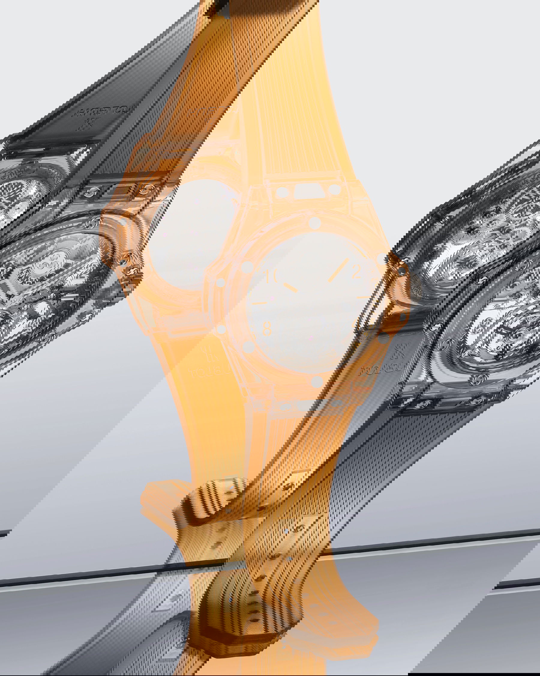 Hublot Big Bang Tourbillon Automatic Orange Sapphire 419.JO.0120.RT Replica 7