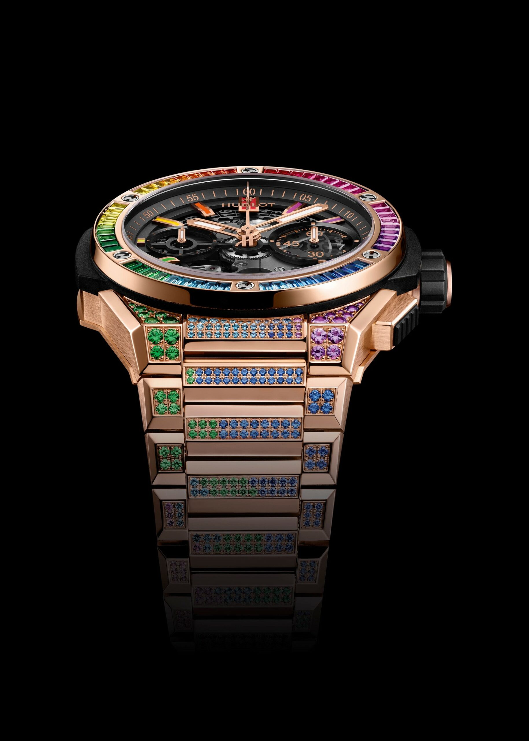 Hublot Big Bang Unico Integrated Rainbow 451.OX.1180.OX.3999 Replica 7