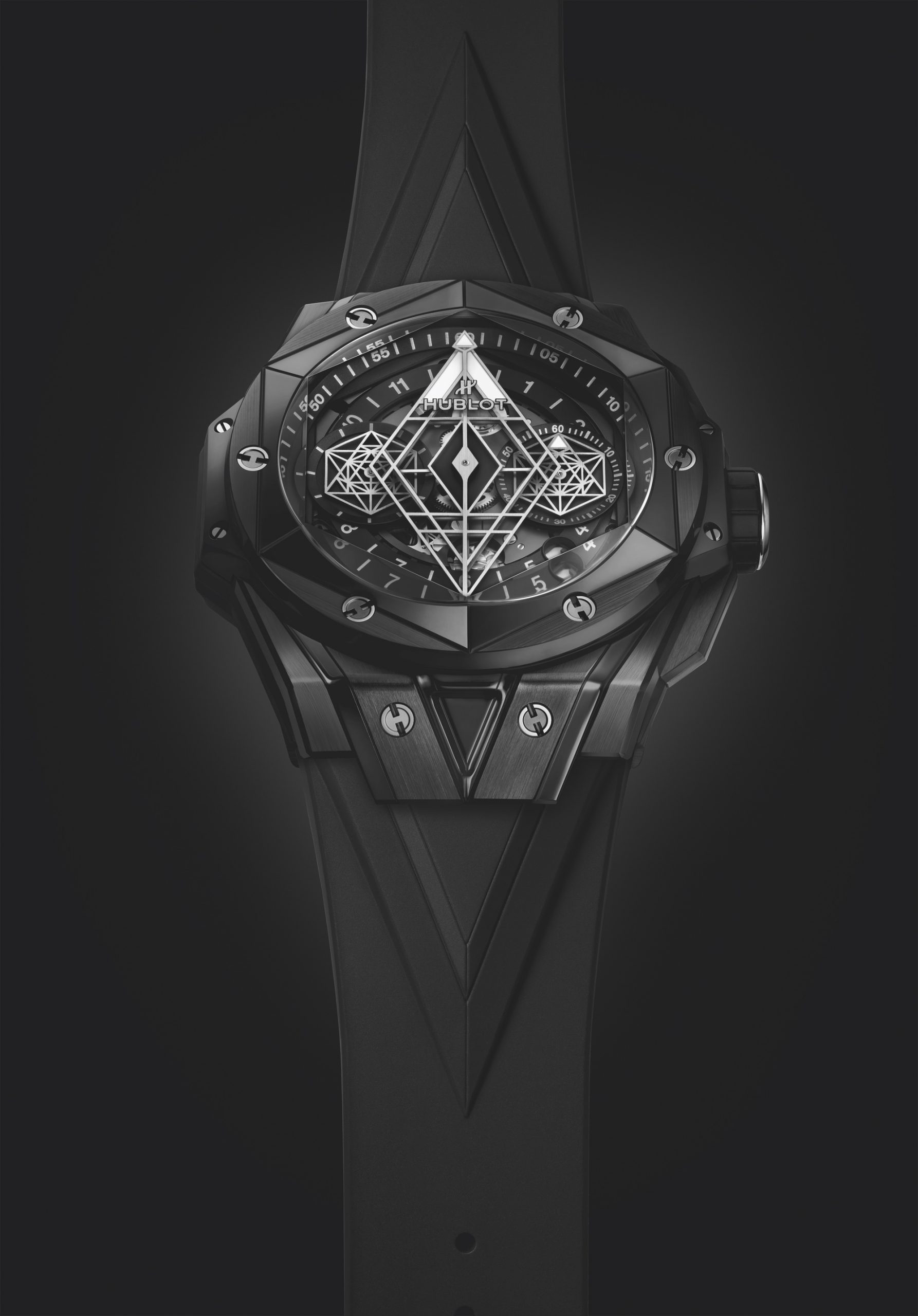 IMG_9081 Hublot Big Bang Unico Sang Bleu II Black Magic 418.CX.1107.RX.MXM22 Replica 7