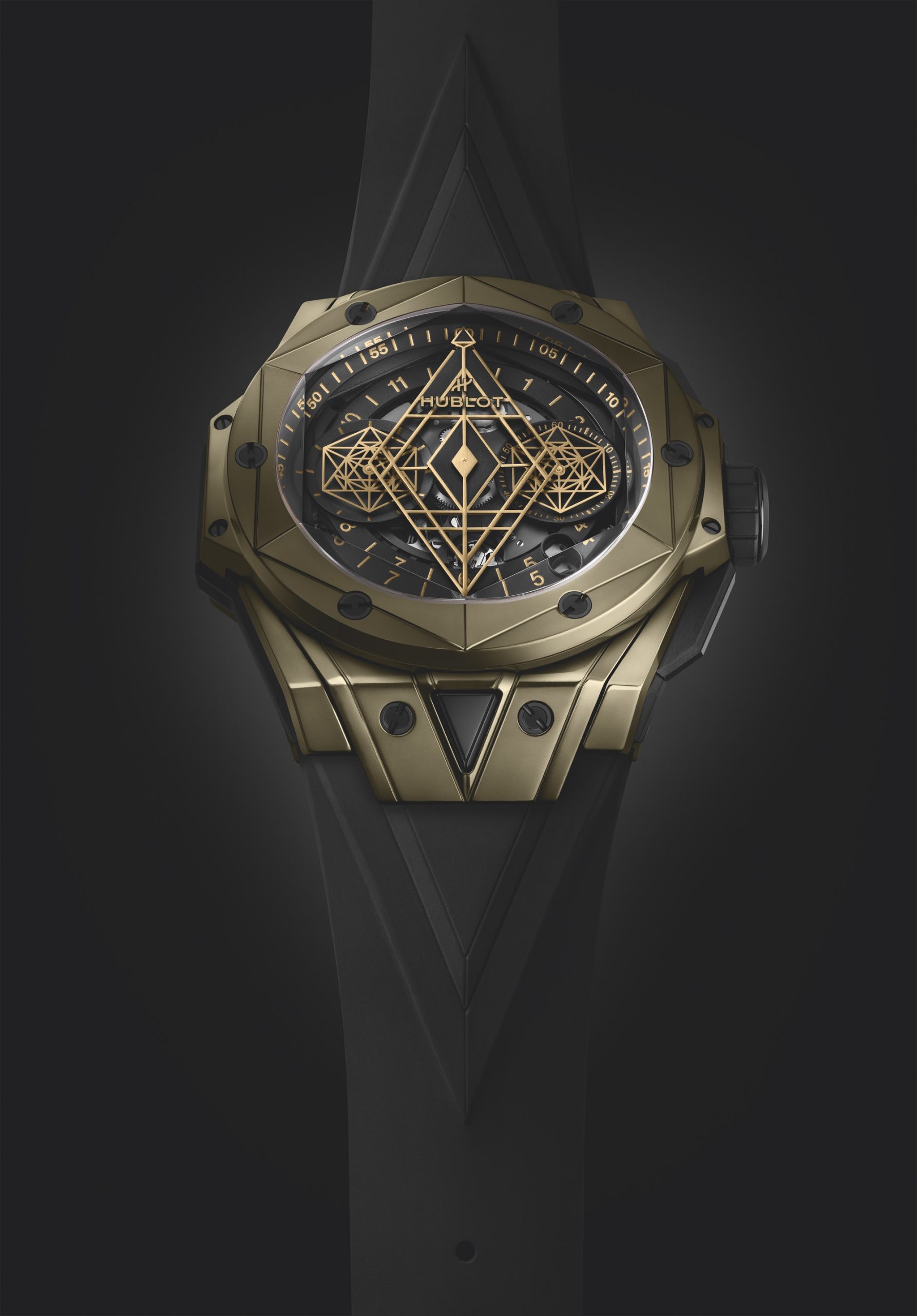 Hublot Big Bang Unico Sang Bleu II Magic Gold 418.MX.1103.RX.MXM22 Replica 7