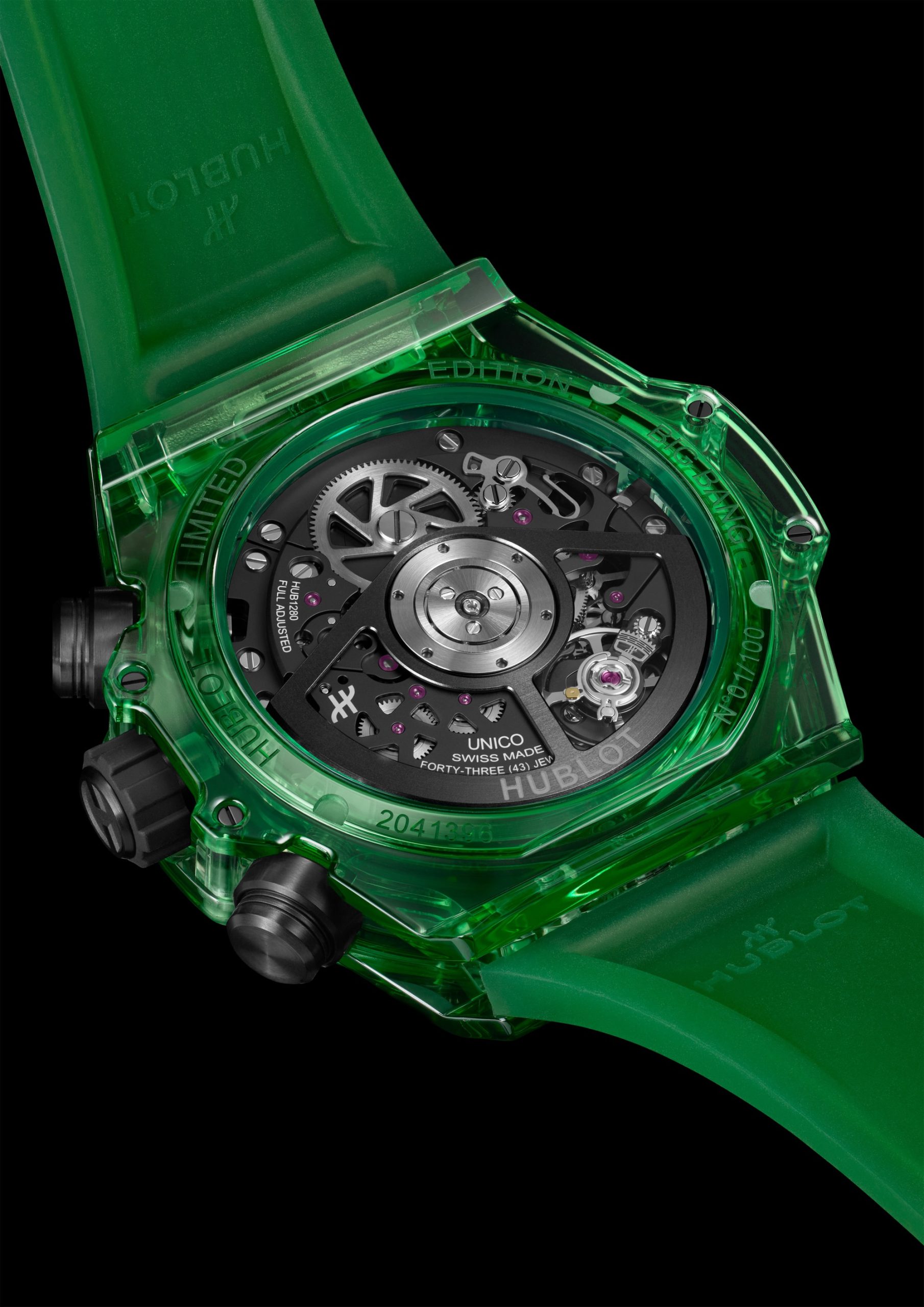 IMG_9081 Hublot Big Bang Unico Saxem Green 441.JG.4990.RT Replica 7