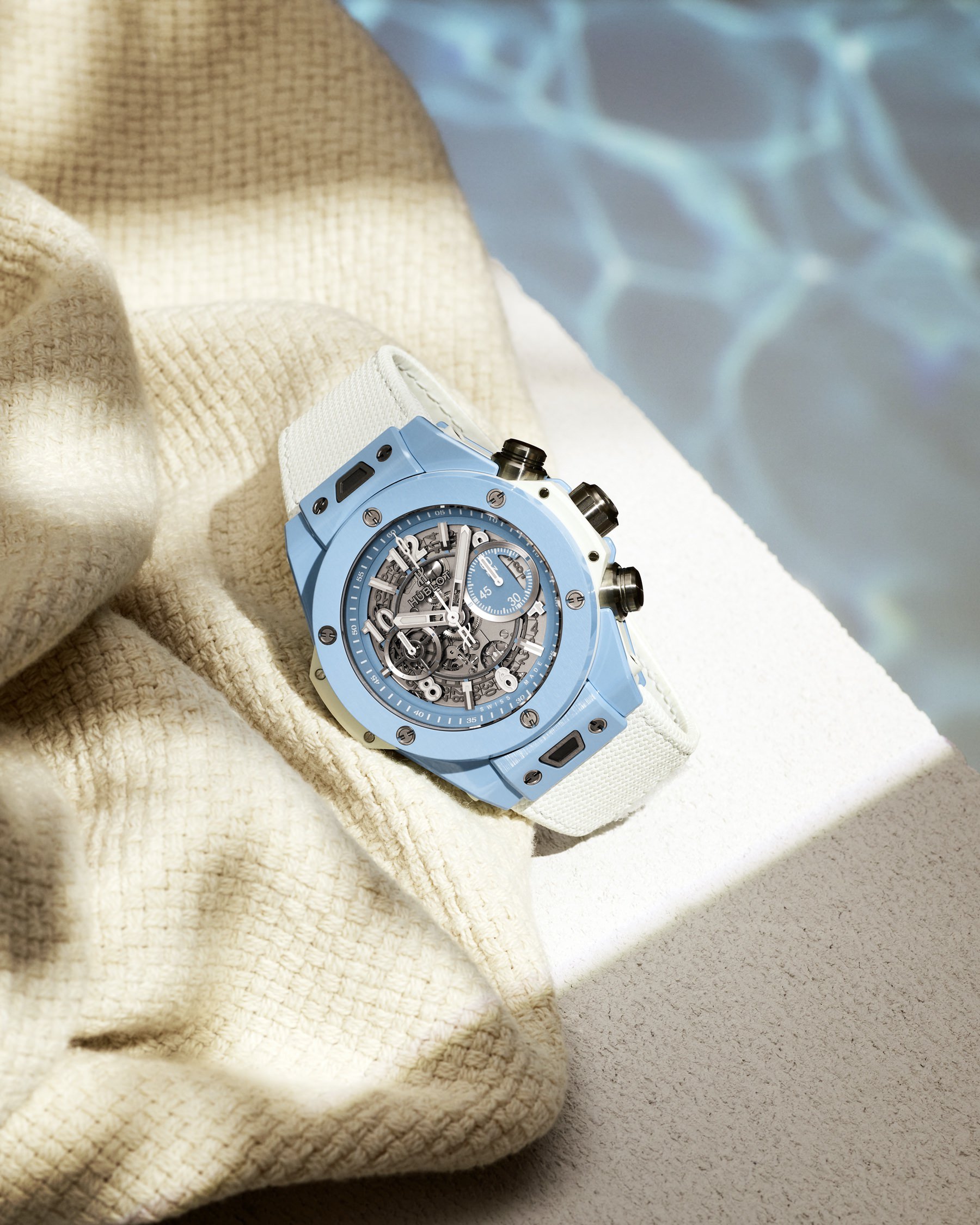 Hublot Big Bang Unico Sky Blue 411.EX.5120.NR Replica 7