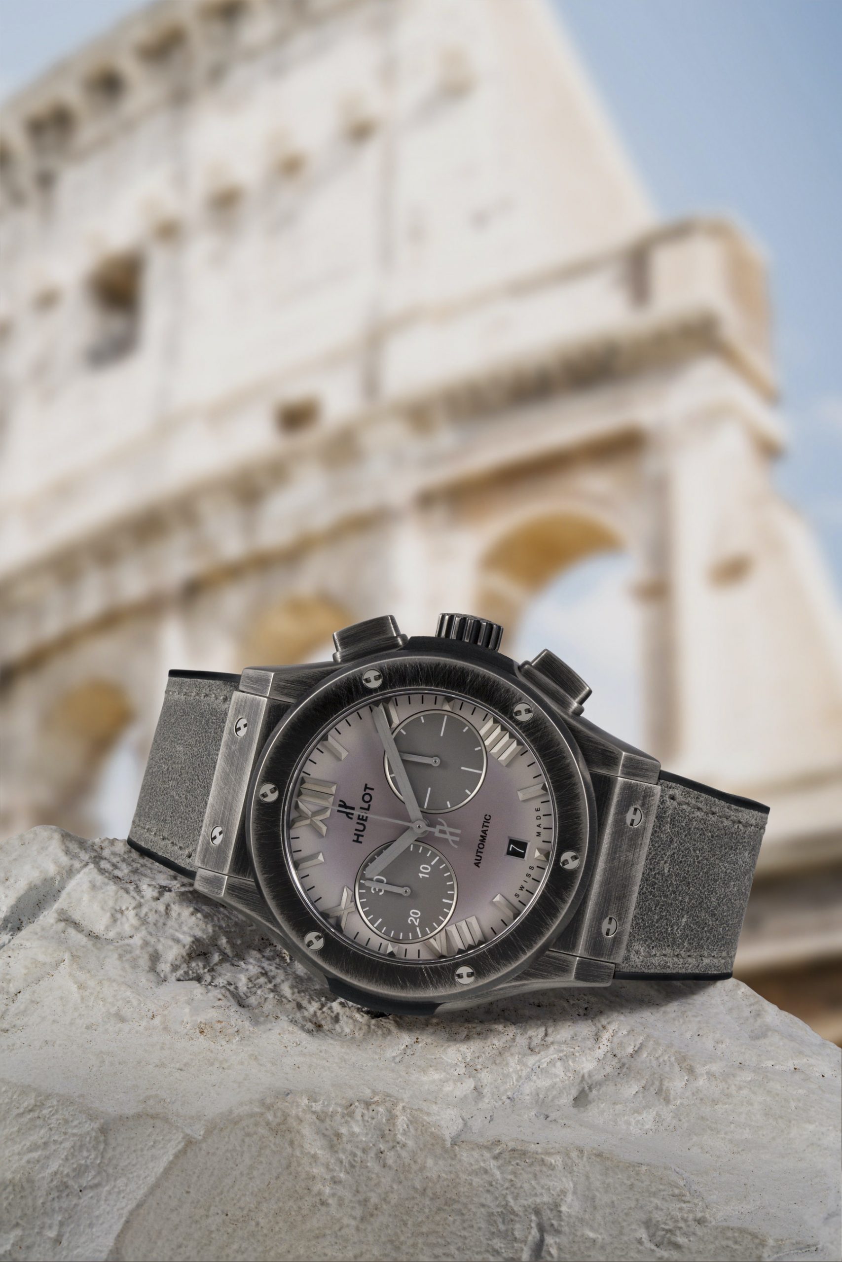 IMG_9081 Hublot Classic Fusion Chronograph Special Edition Roma Boutique 521.NX.4610.VR.ROM20 Replica 7