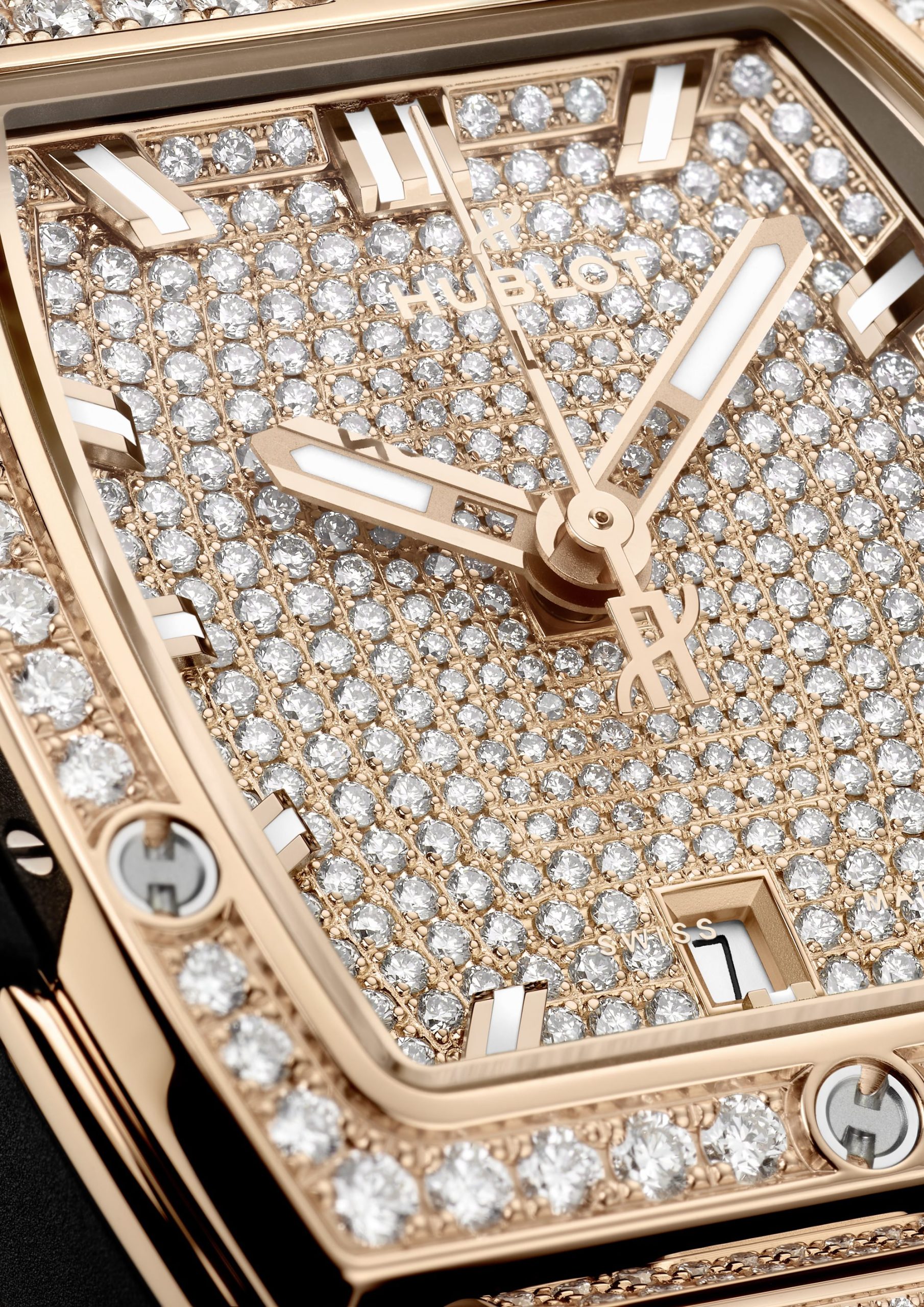 Hublot Spirit of Big Bang King Gold Full Pave 682.OX.9000.RX.1604 Replica 7