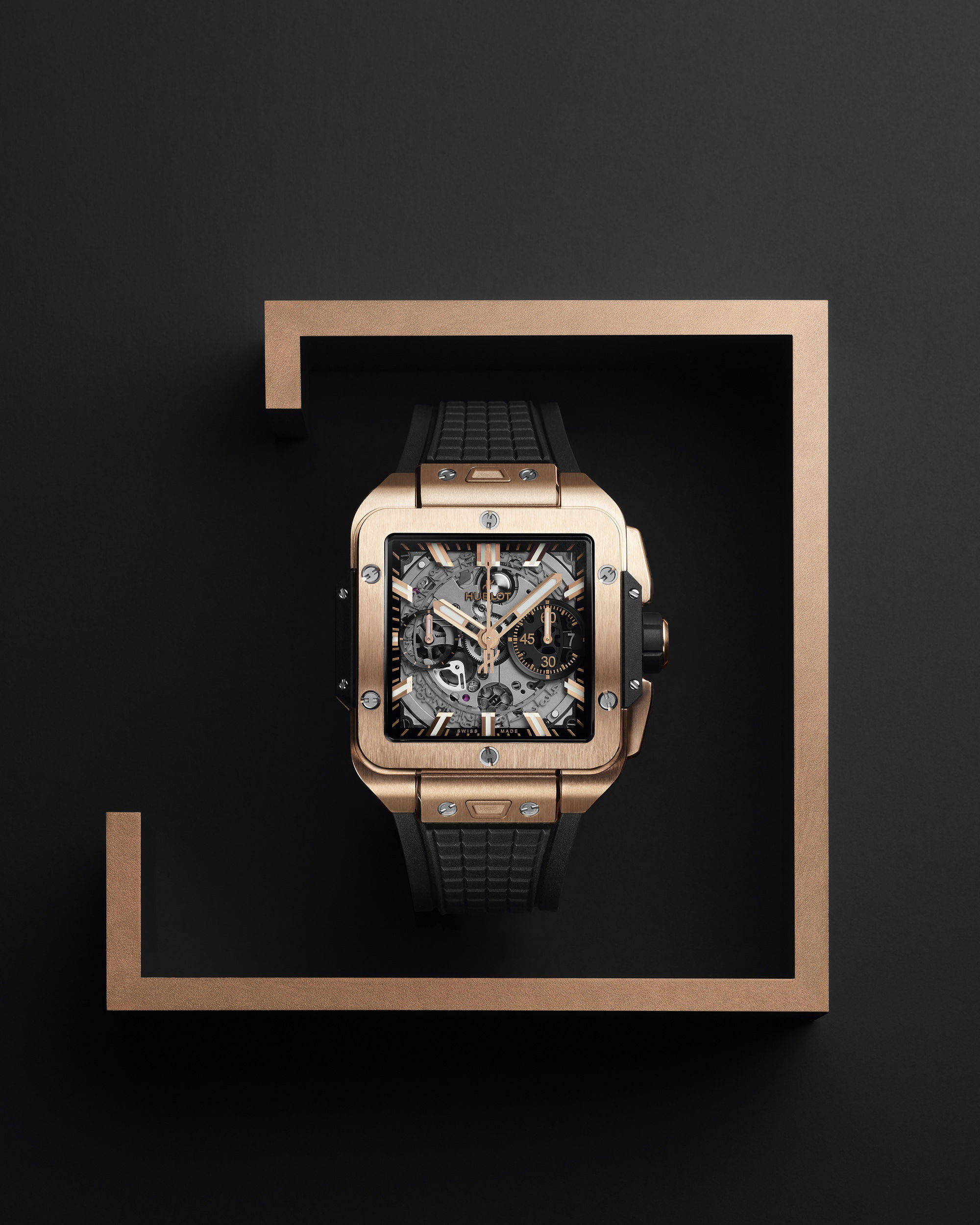 IMG_9081 Hublot Square Bang Unico King Gold 821.OX.0180.RX Replica 7