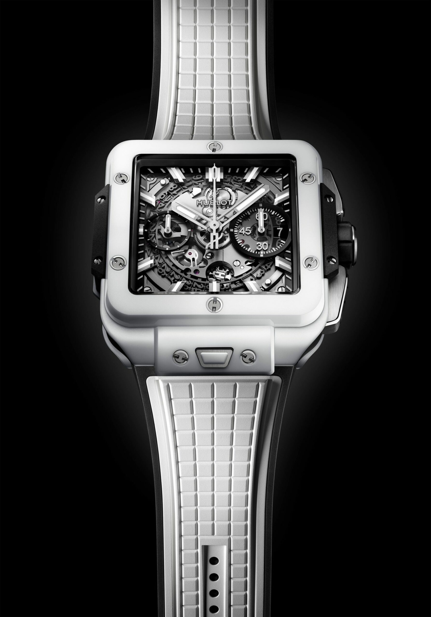 Hublot Square Bang Unico White Ceramic 821.HX.0170.RX Replica 7