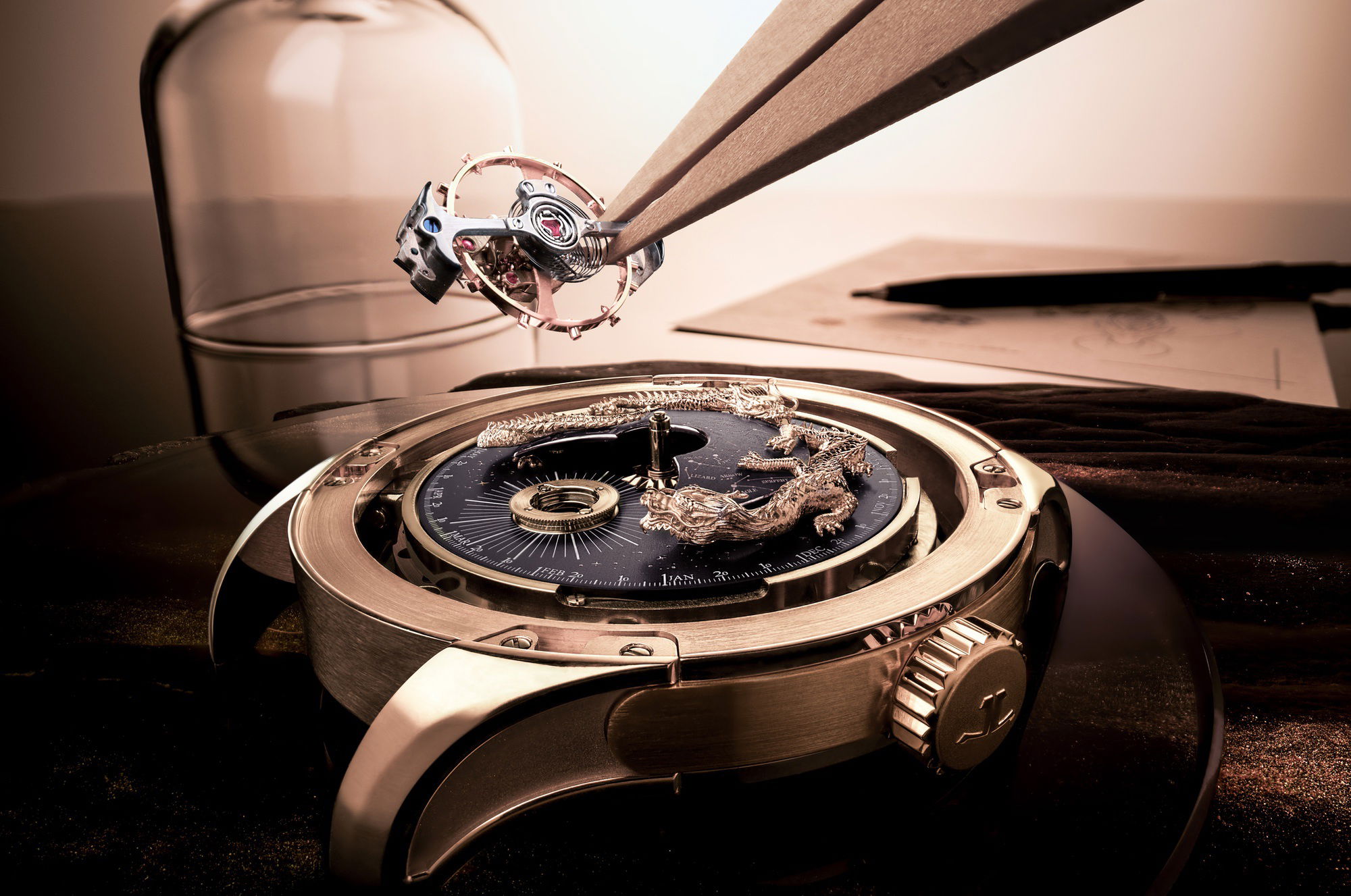 IMG_9081 Jaeger-LeCoultre Master Hybris Artistica Calibre 945 Dragon' Q52624A3 Replica 7