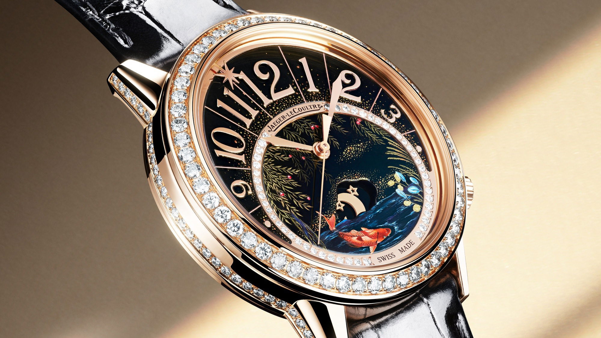 IMG_9081 Jaeger-LeCoultre Rendez-Vous Sonatina Peaceful Nature Koi Q35924J2 Replica 7