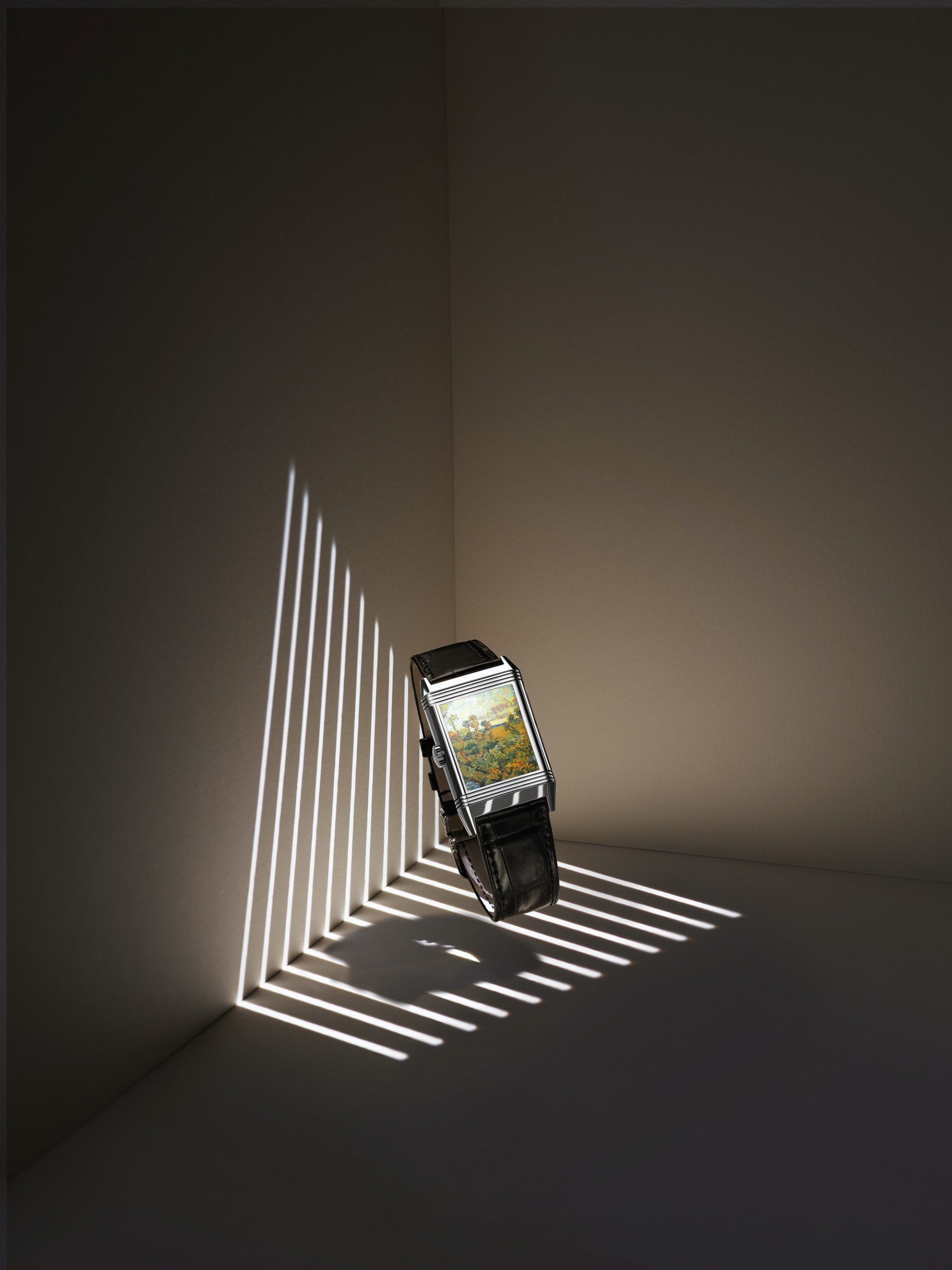 IMG_9081 Jaeger-LeCoultre Reverso Tribute Enamel Hidden Treasure – Van Gogh Q39334V1 Replica 7