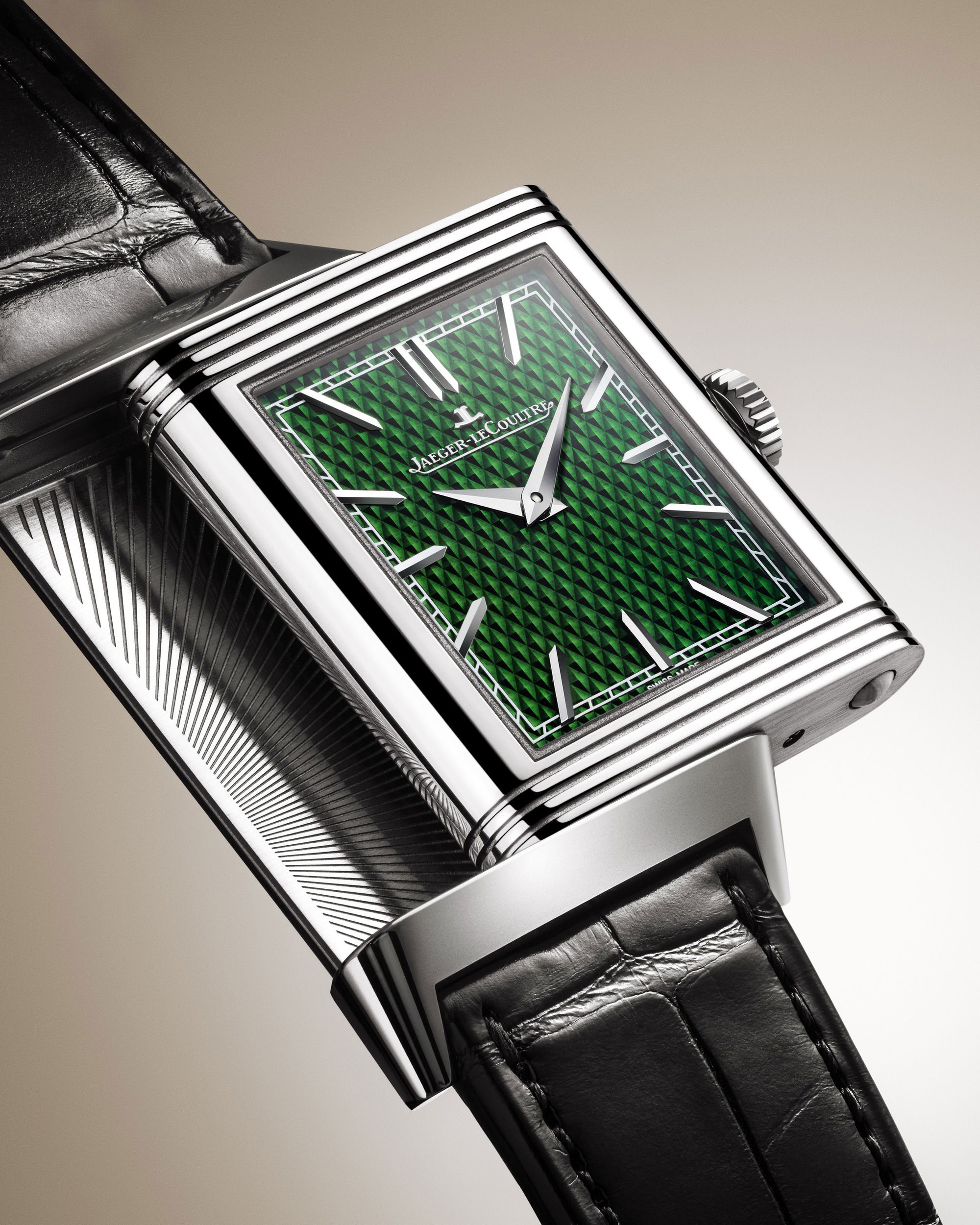 IMG_9081 Jaeger-LeCoultre Reverso Tribute Enamel Hokusai ‘Amida Falls’ Q39334T3 Replica 7