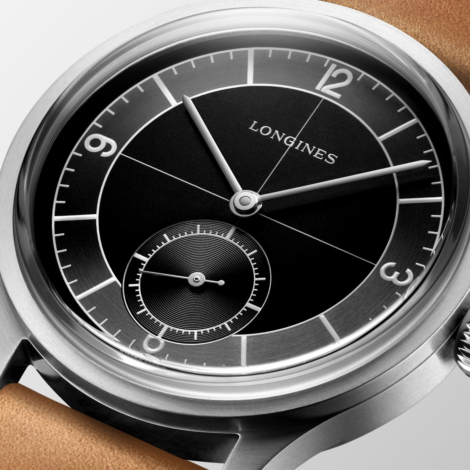 IMG_9081 Longines Heritage Classic Sector Dial L2.828.4.53.2 Replica 7