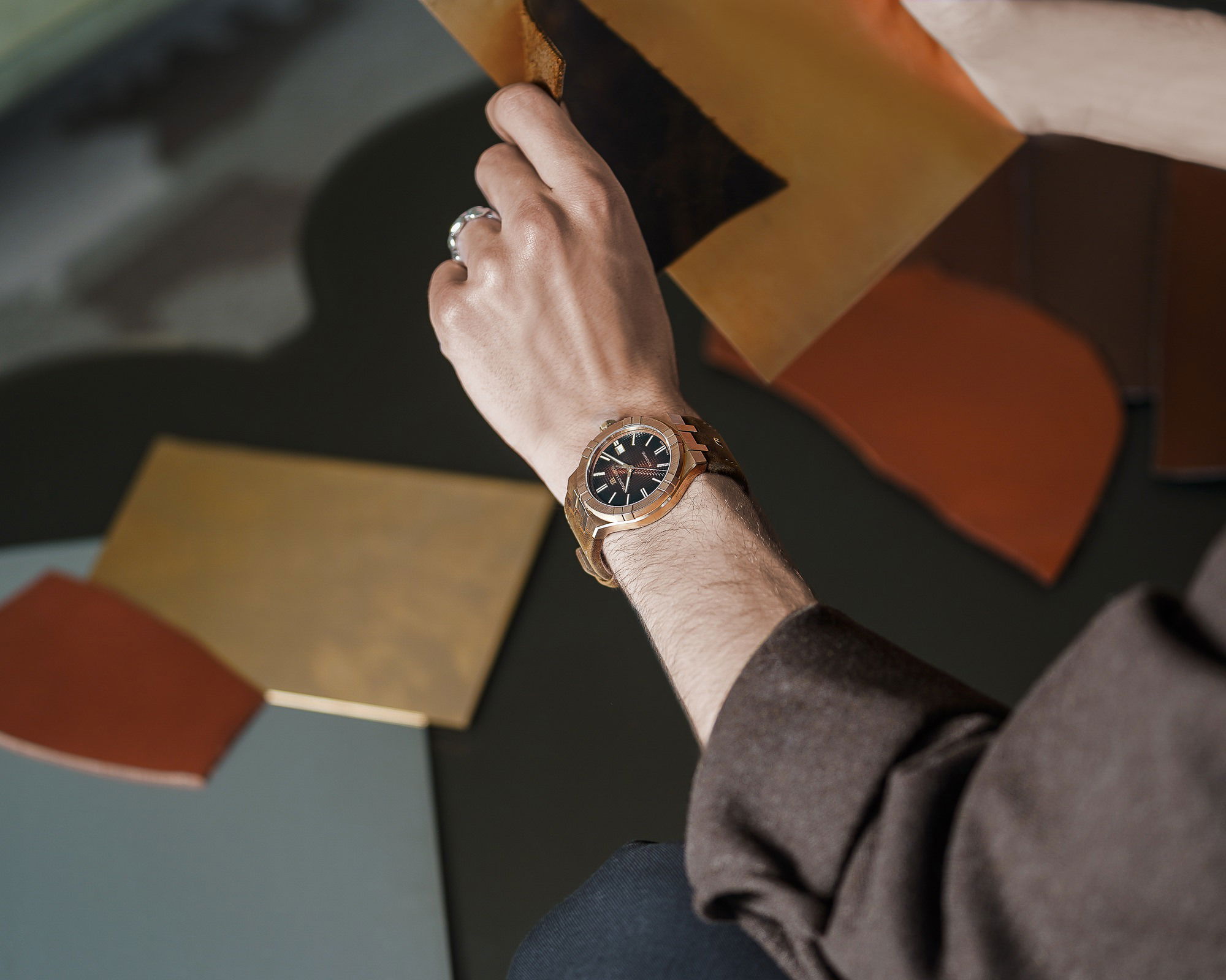 Maurice Lacroix Aikon Automatic Bronze AI6008-BRZ01-730-3 Replica 7