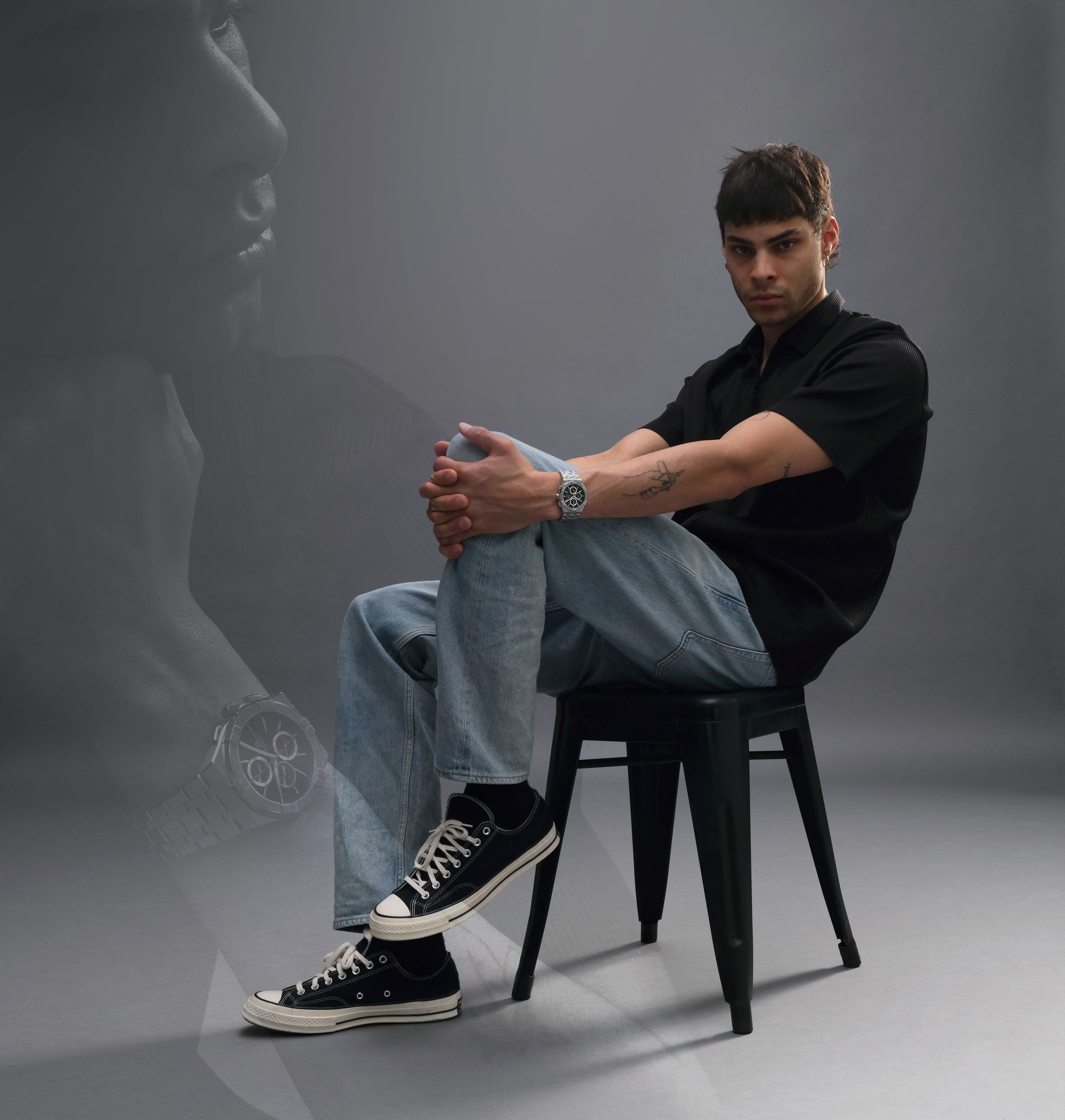 Maurice Lacroix Aikon Quartz Chronograph 42 AI1118-SS002-330-1 Replica 7