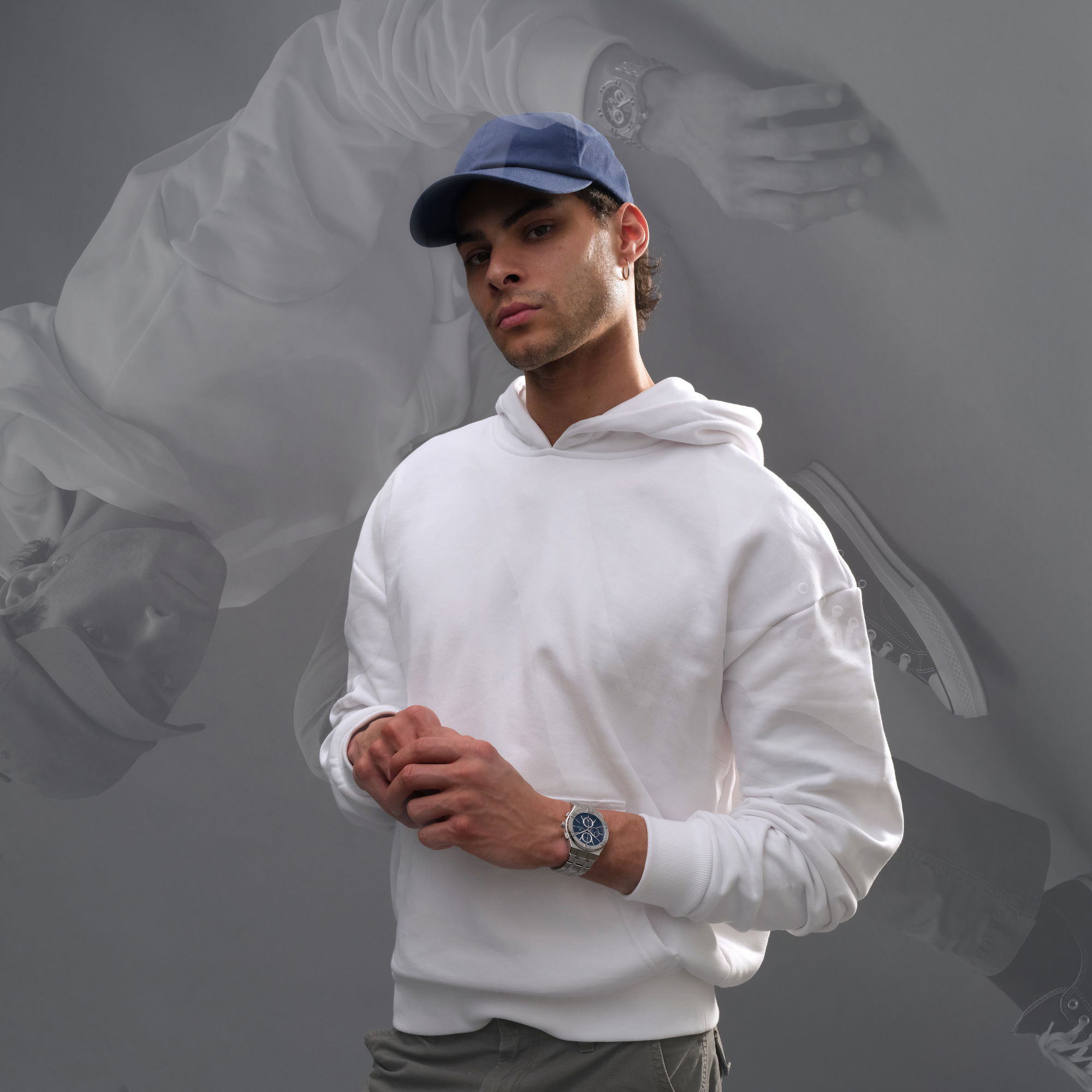 Maurice Lacroix Aikon Quartz Chronograph 42 AI1118-SS002-430-1 Replica 7