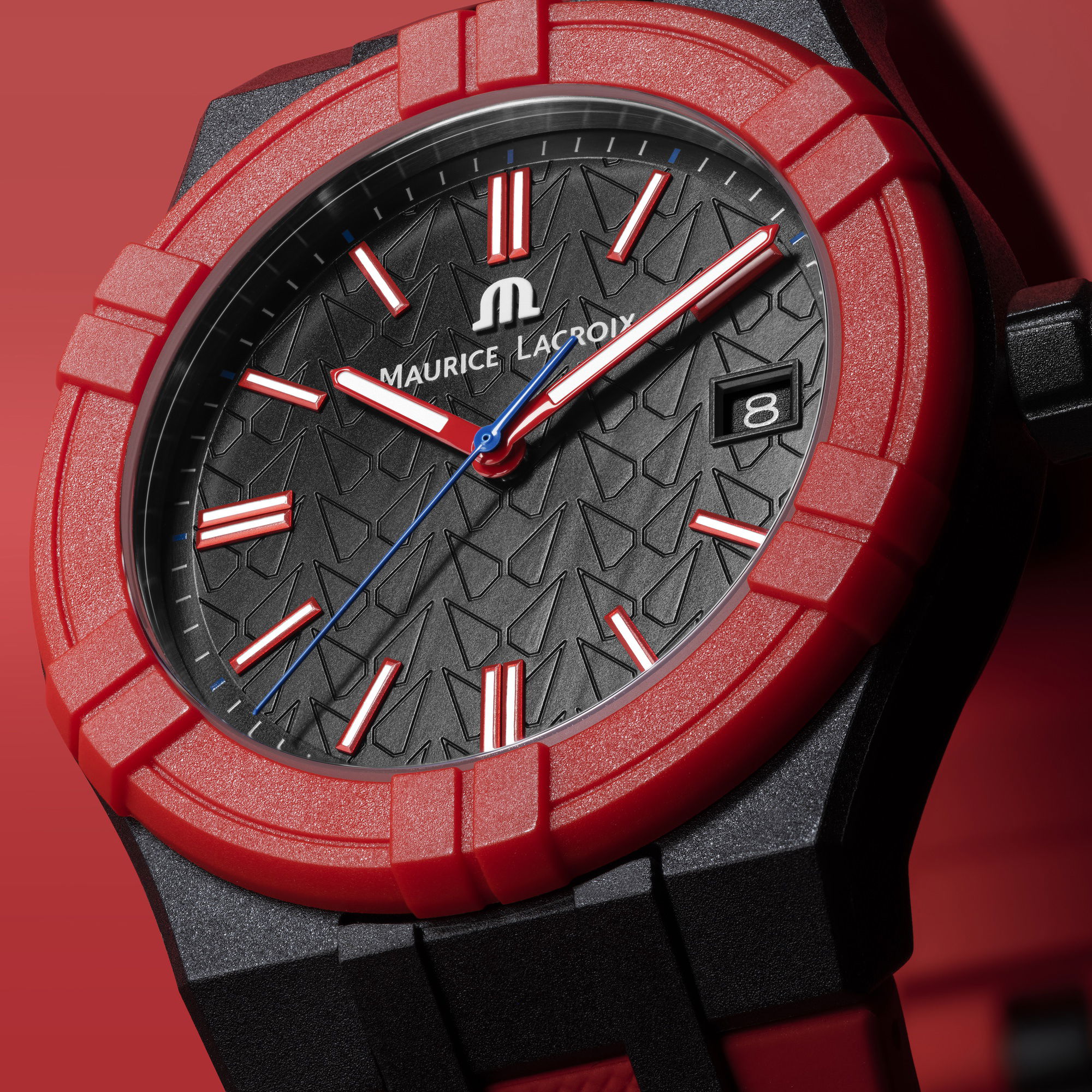 IMG_9081 Maurice Lacroix Aikon Quartz #TIDE MAHINDRA AI2008-04000-400-J Replica 7