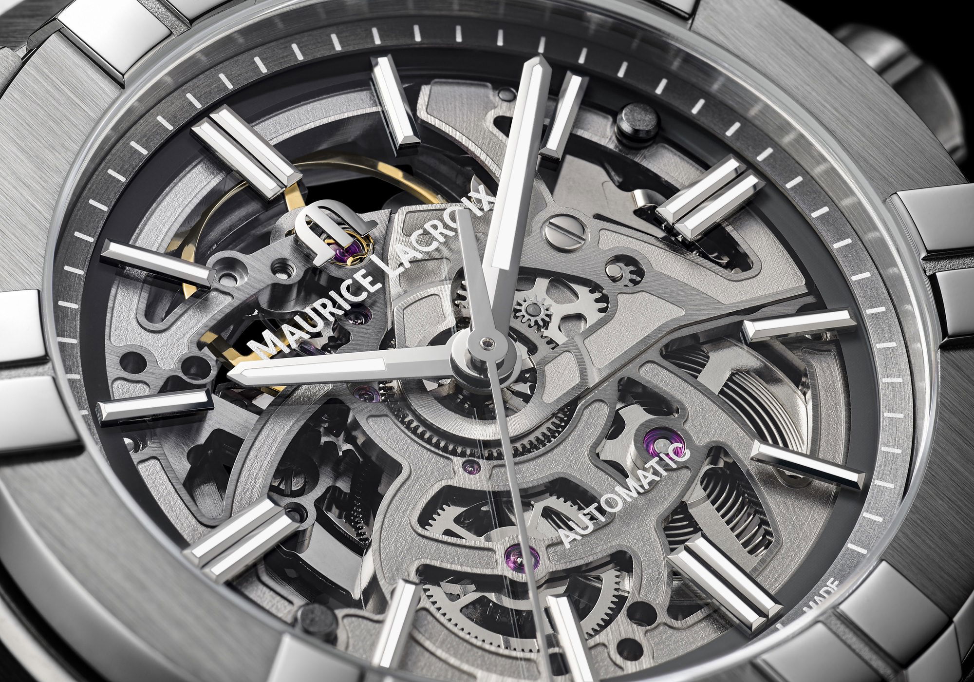IMG_9081 Maurice Lacroix Aikon Automatic Skeleton 39 AI6007-SS002-030-1 Replica 7