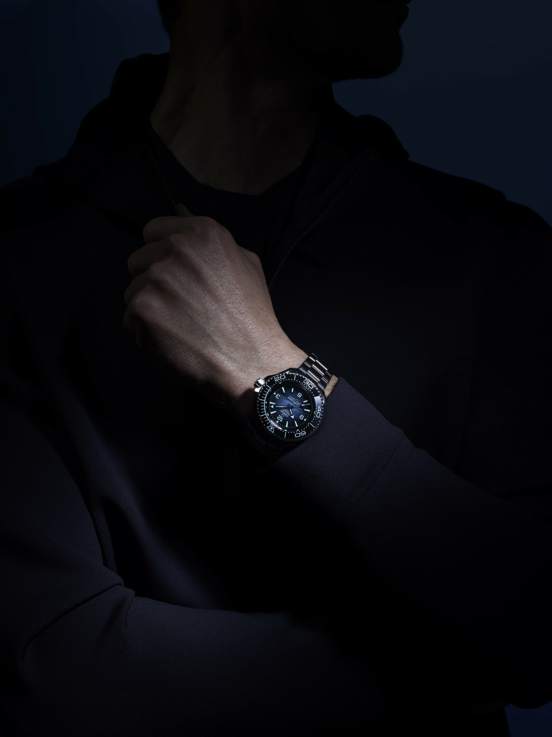 IMG_9081 Omega Seamaster Planet Ocean 6000M Co-Axial Master Chronometer Summer Blue 215.30.46.21.03.002 Replica 7