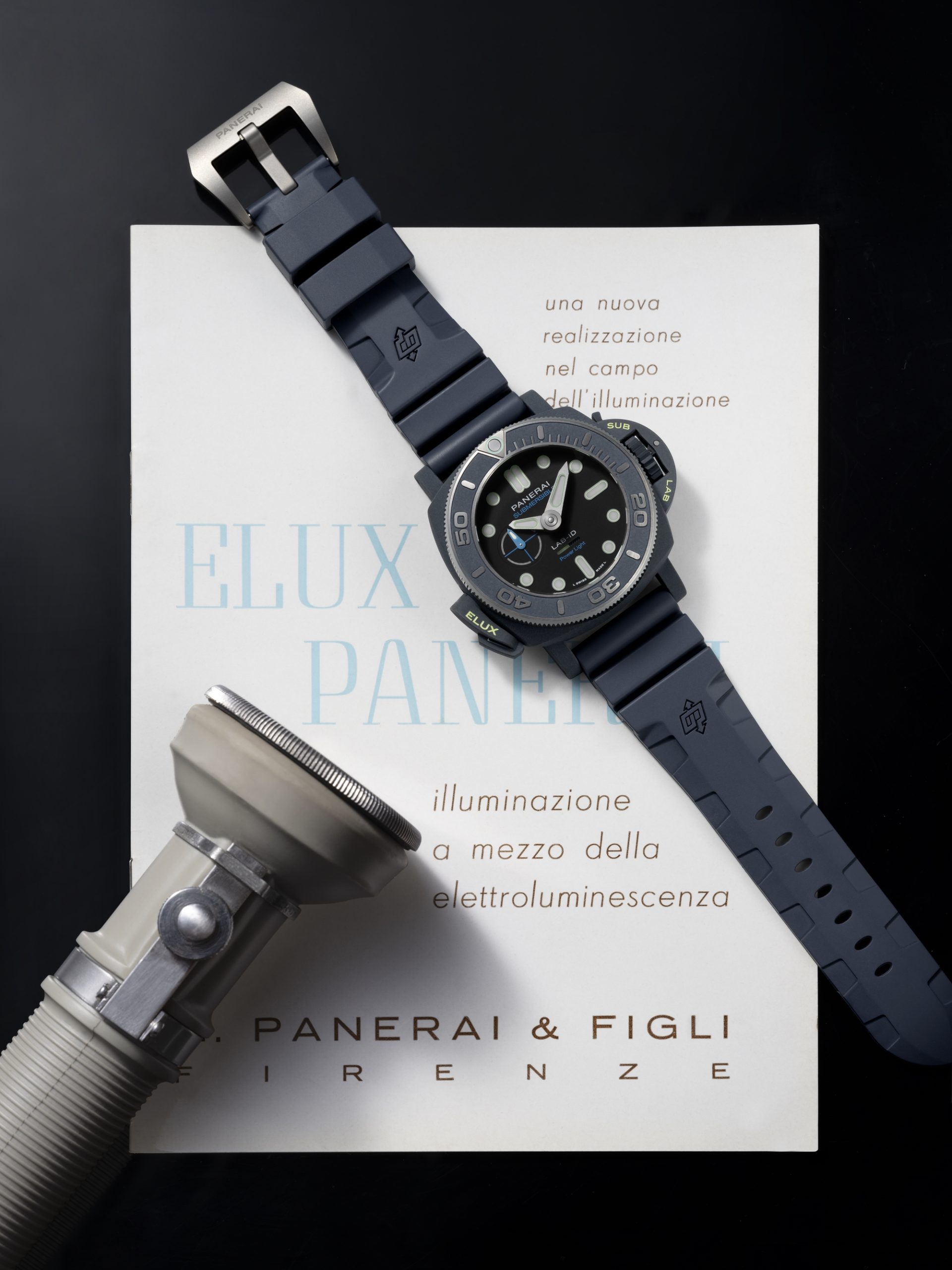 Panerai Submersible Elux LAB-ID PAM01800 Replica 7