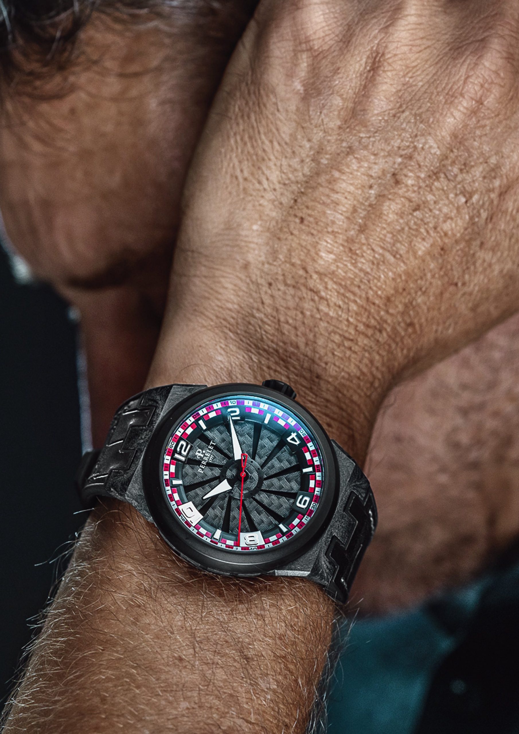 IMG_9081 Perrelet Turbine Carbon Racing A4065/3 Replica 7