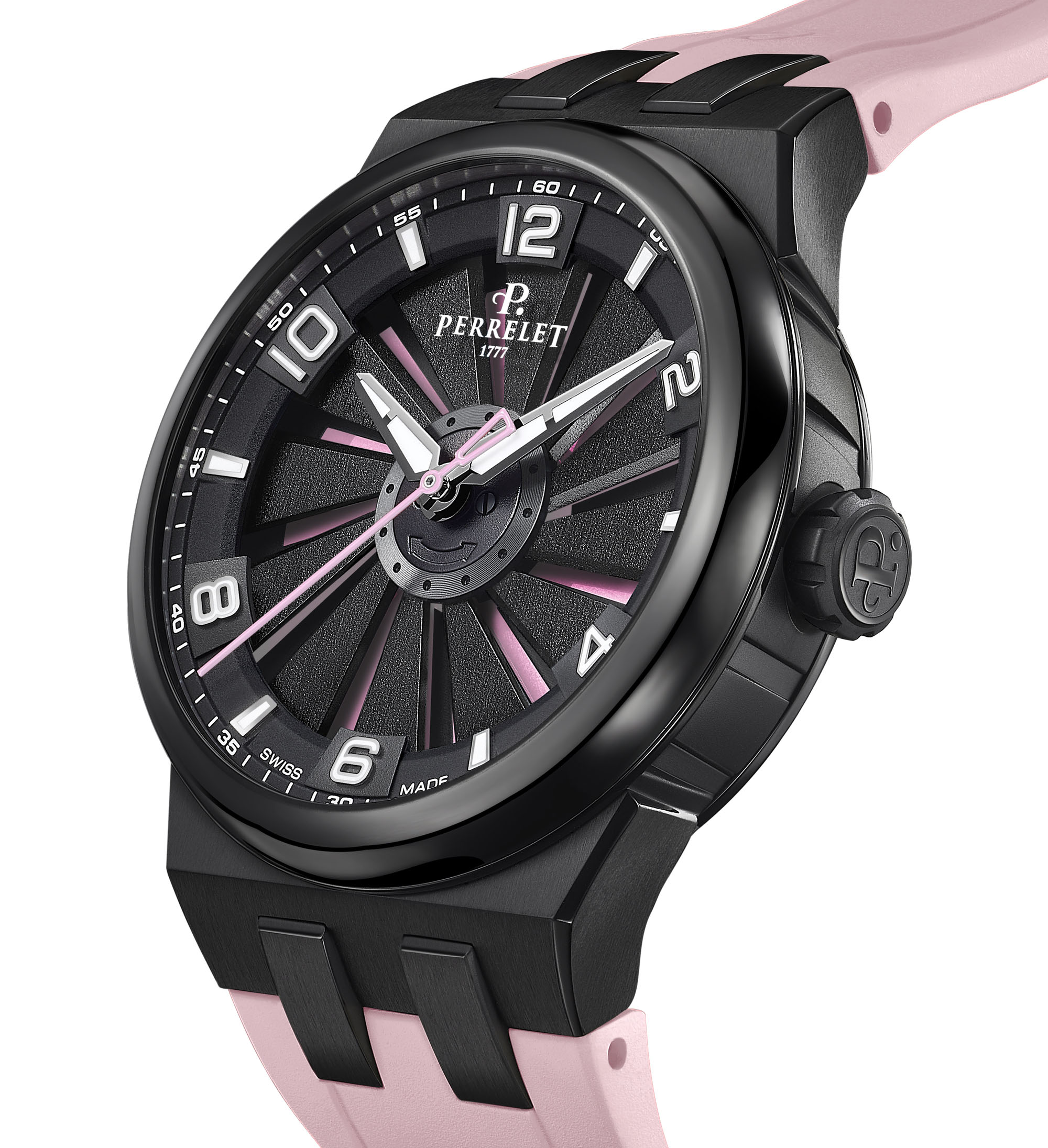 Perrelet Turbine Pink Flamingo A4067/8 Replica 7