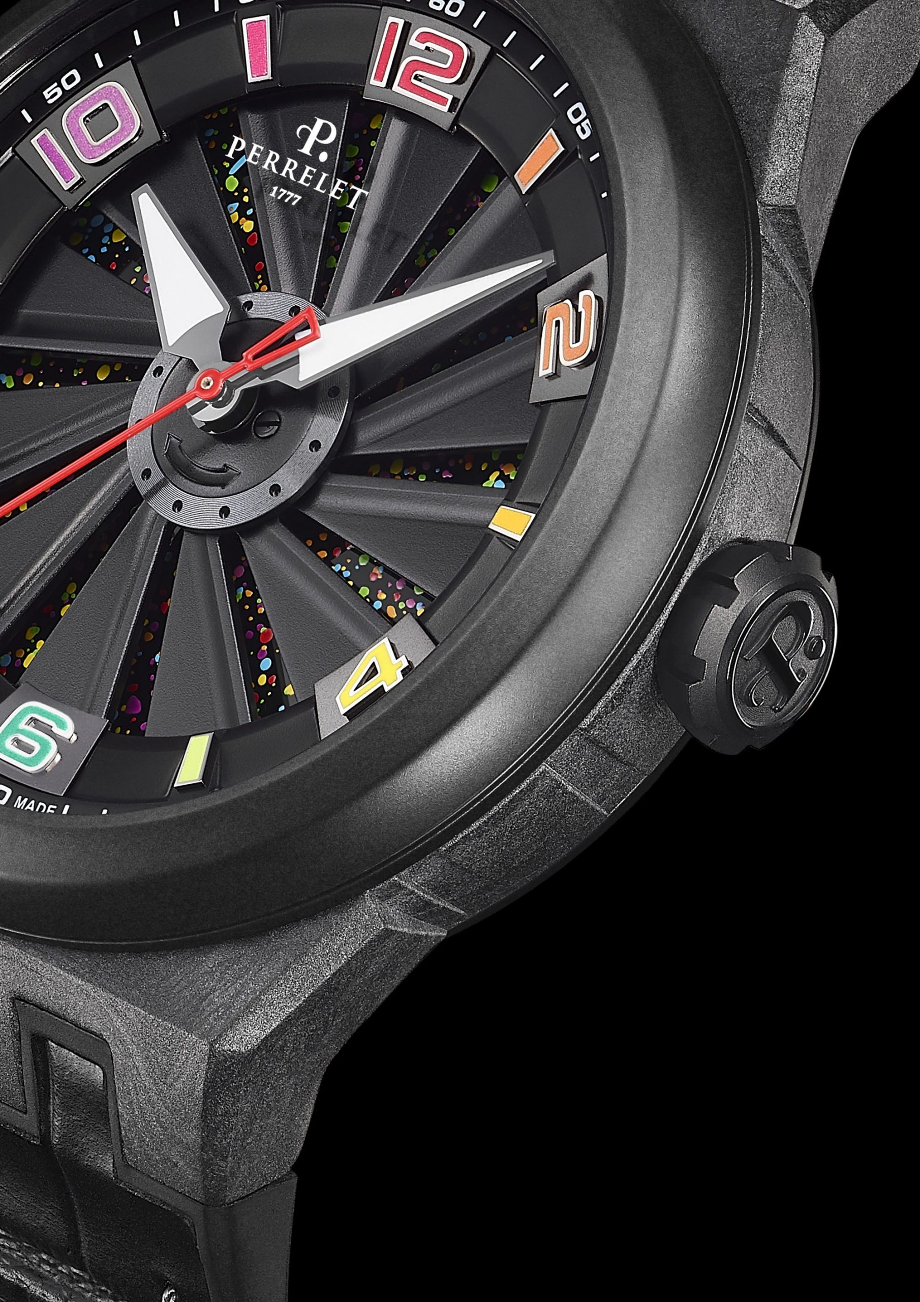 Perrelet Turbine Rainbow Carbon A8003/1 Replica 7