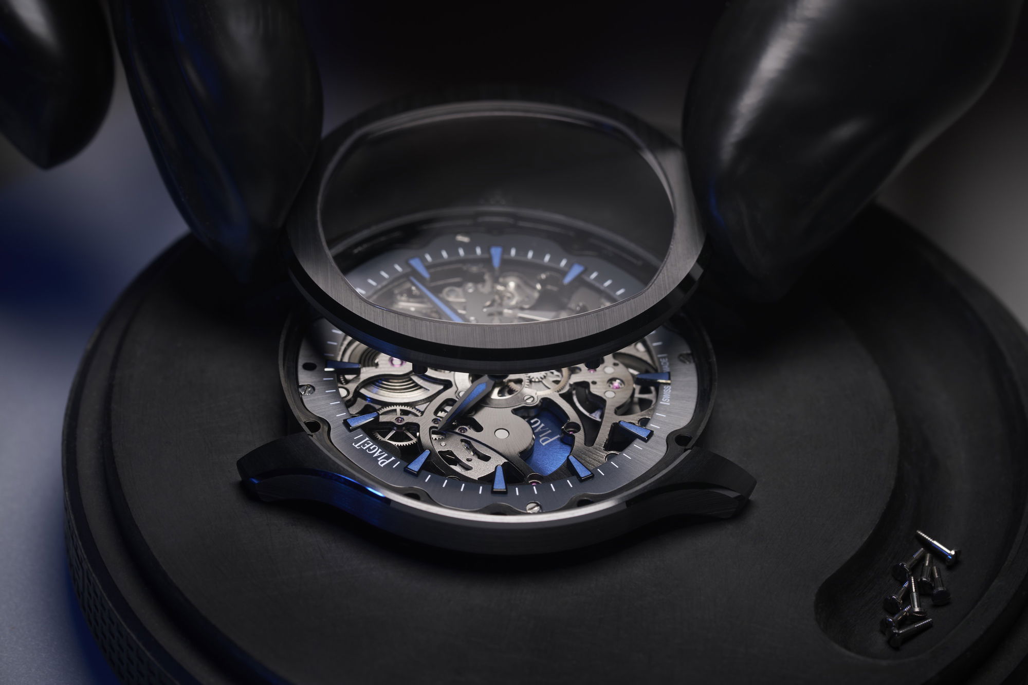 Piaget Polo Skeleton Ceramic G0A49011 Replica 7